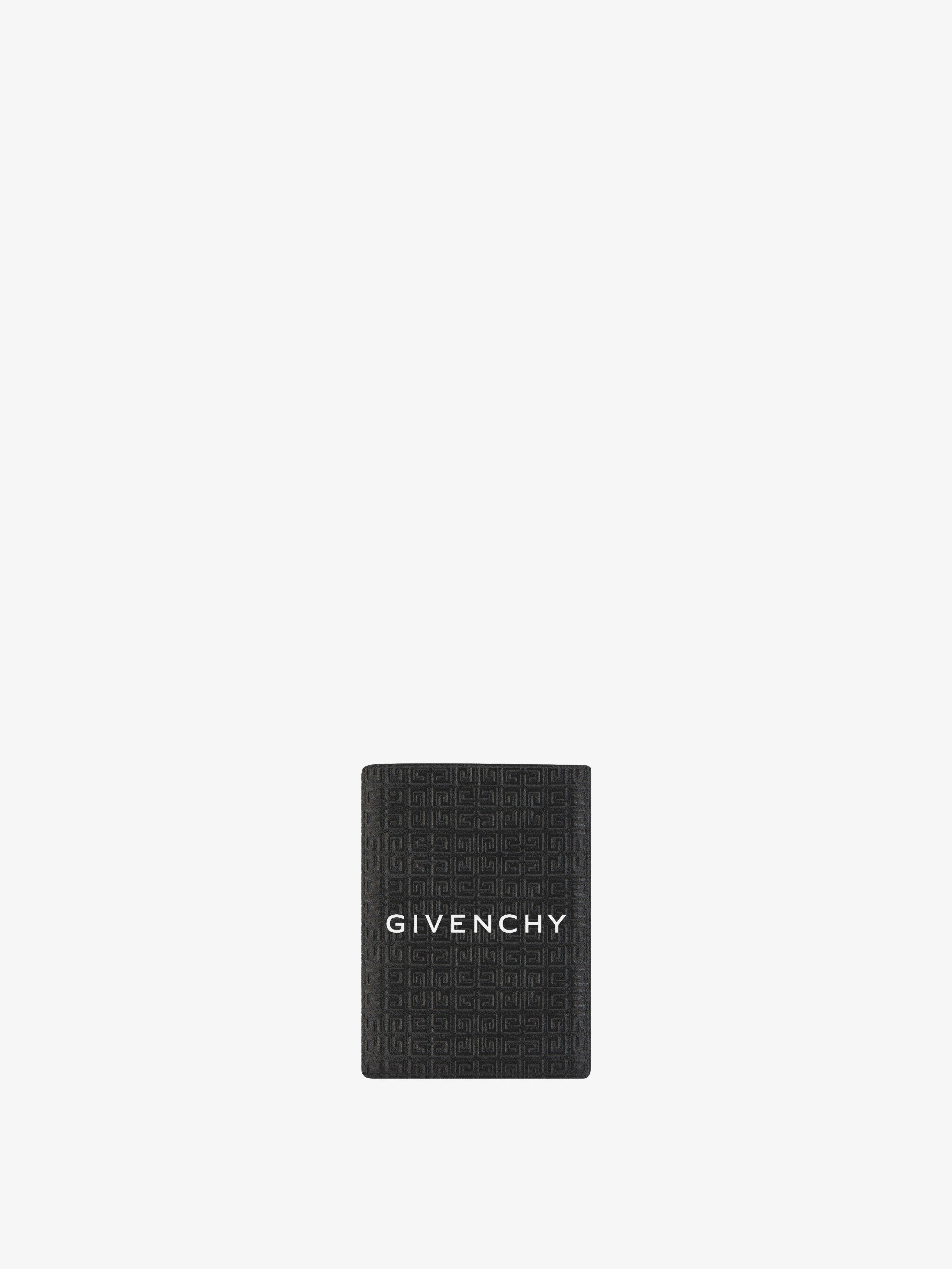 Shop Givenchy Card Holder In 4g Micro Leather In Multicolor