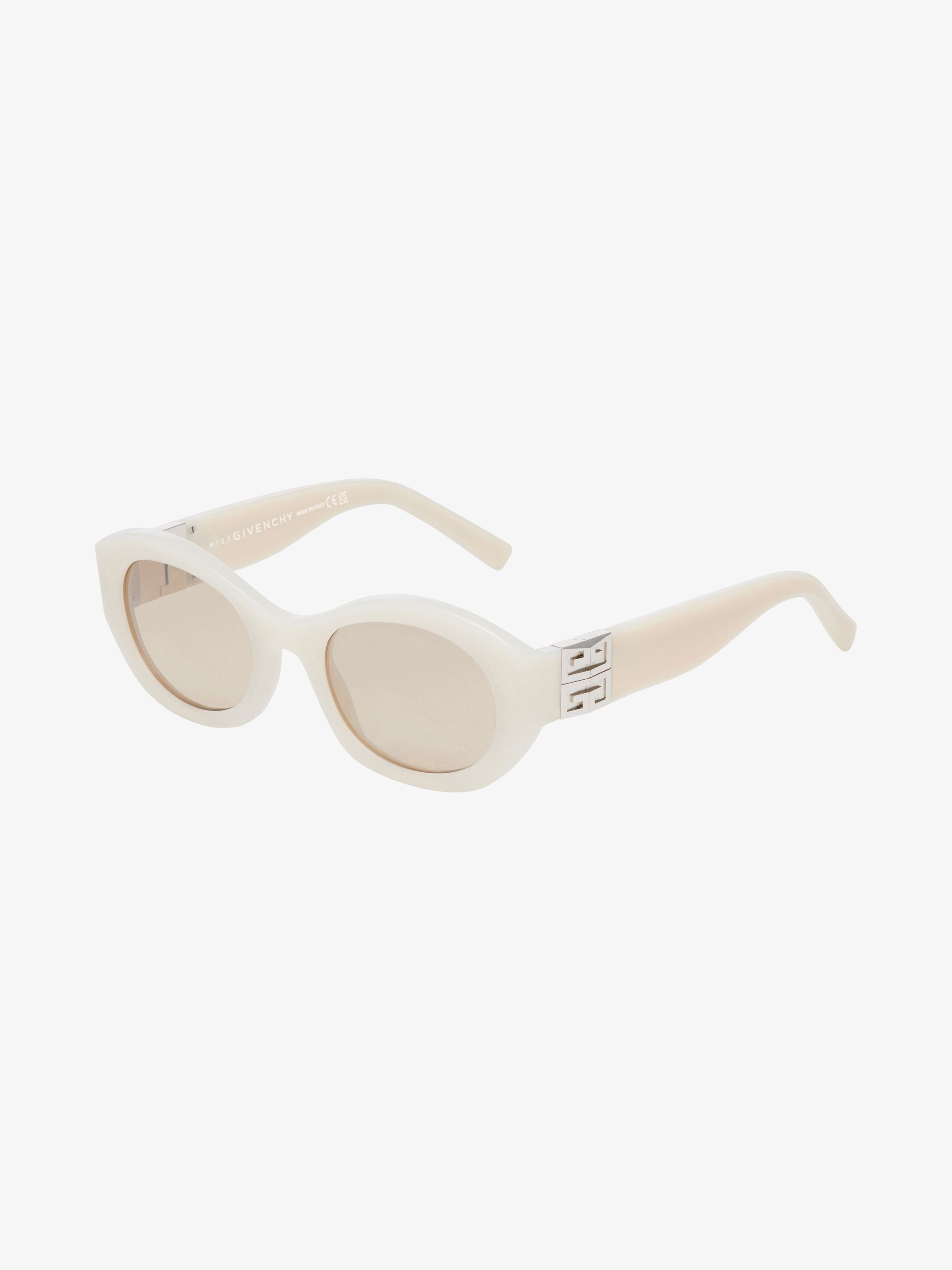 4G sunglasses in acetate - cream