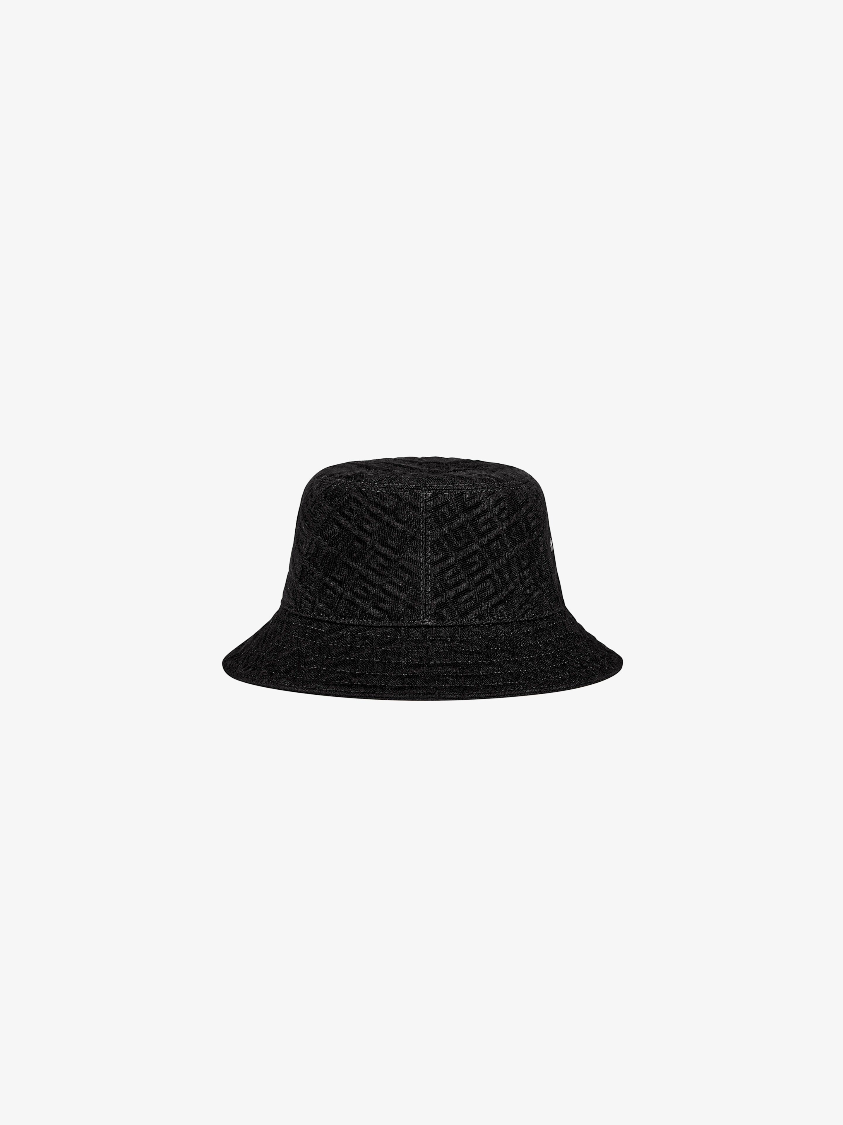 GIVENCHY bucket hat in 4G denim in - black | Givenchy NL