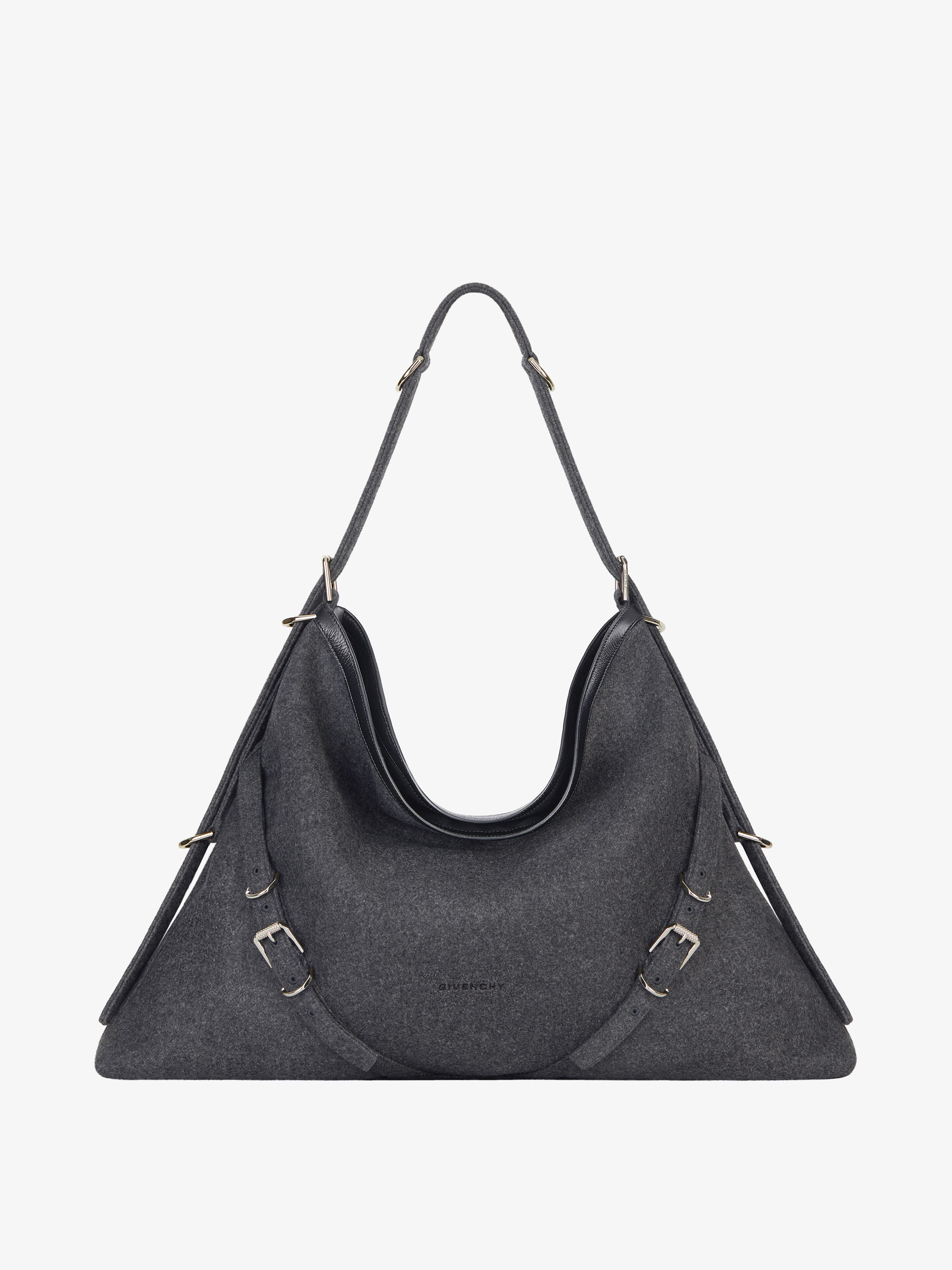 Shop Givenchy Large Voyou Bag In Cashmere In Multicolor