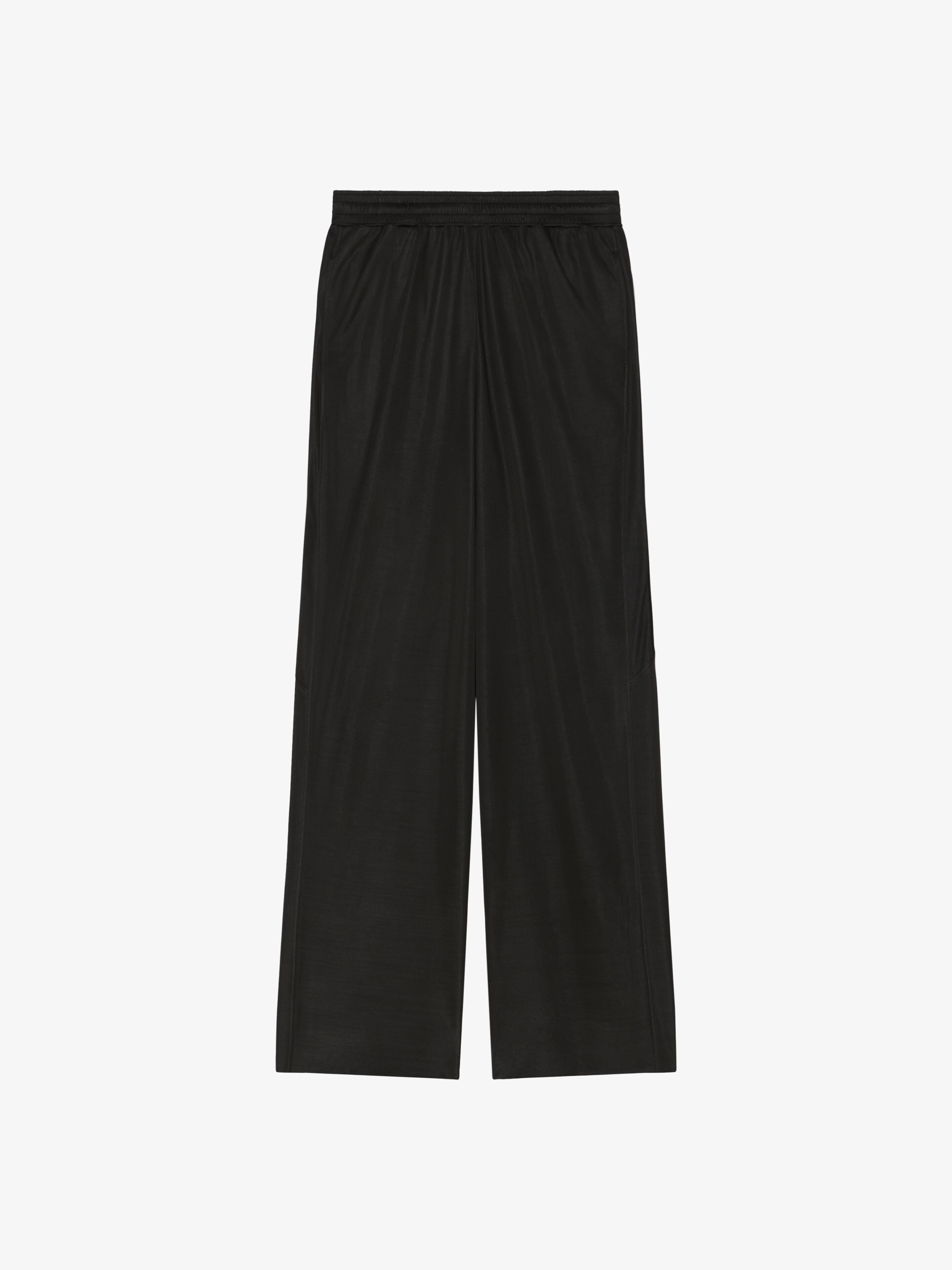 Shop Givenchy Wide Jogger Pants In Black