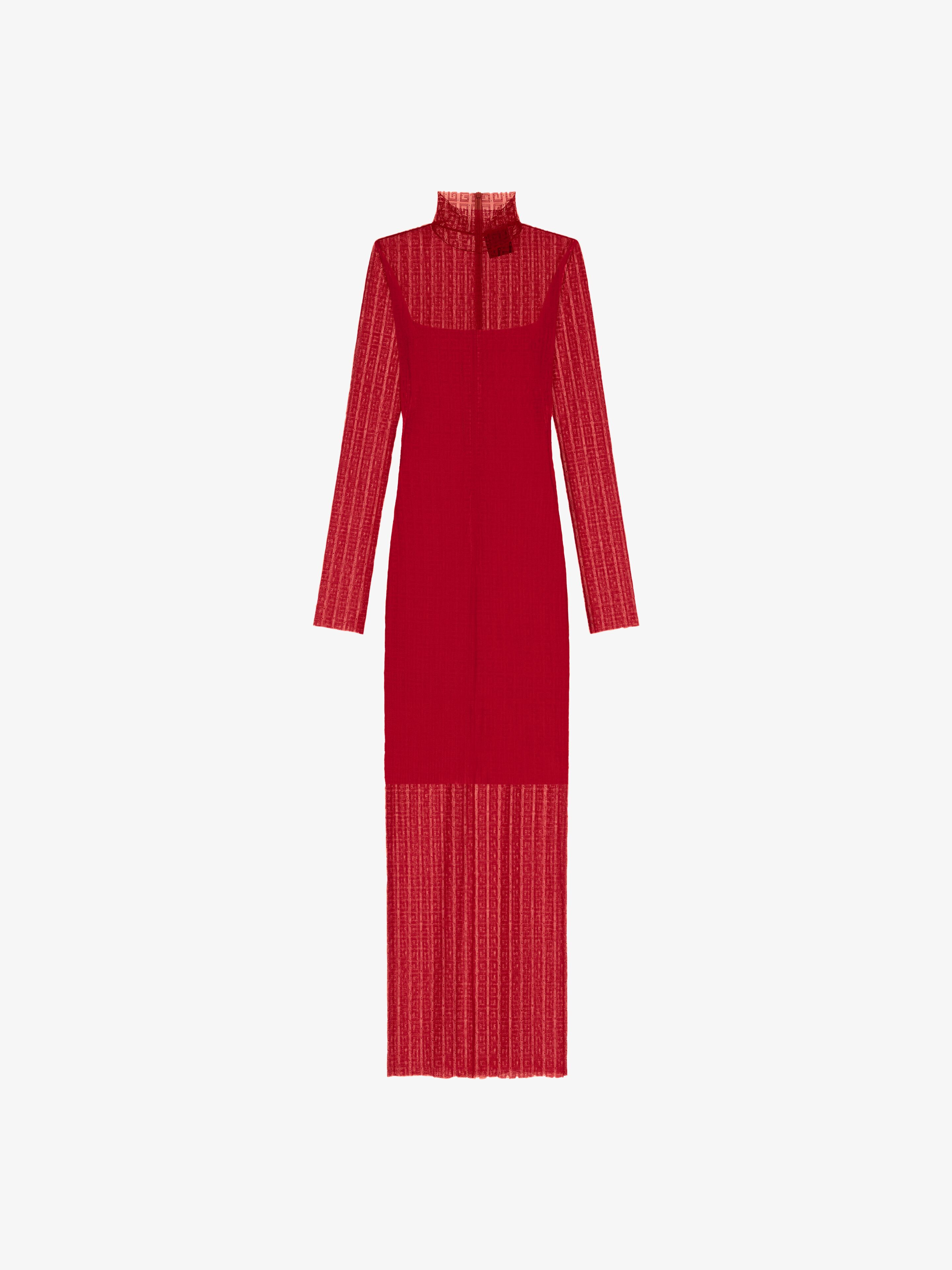 Givenchy Dressing Gown En Dentelle 4g In Red