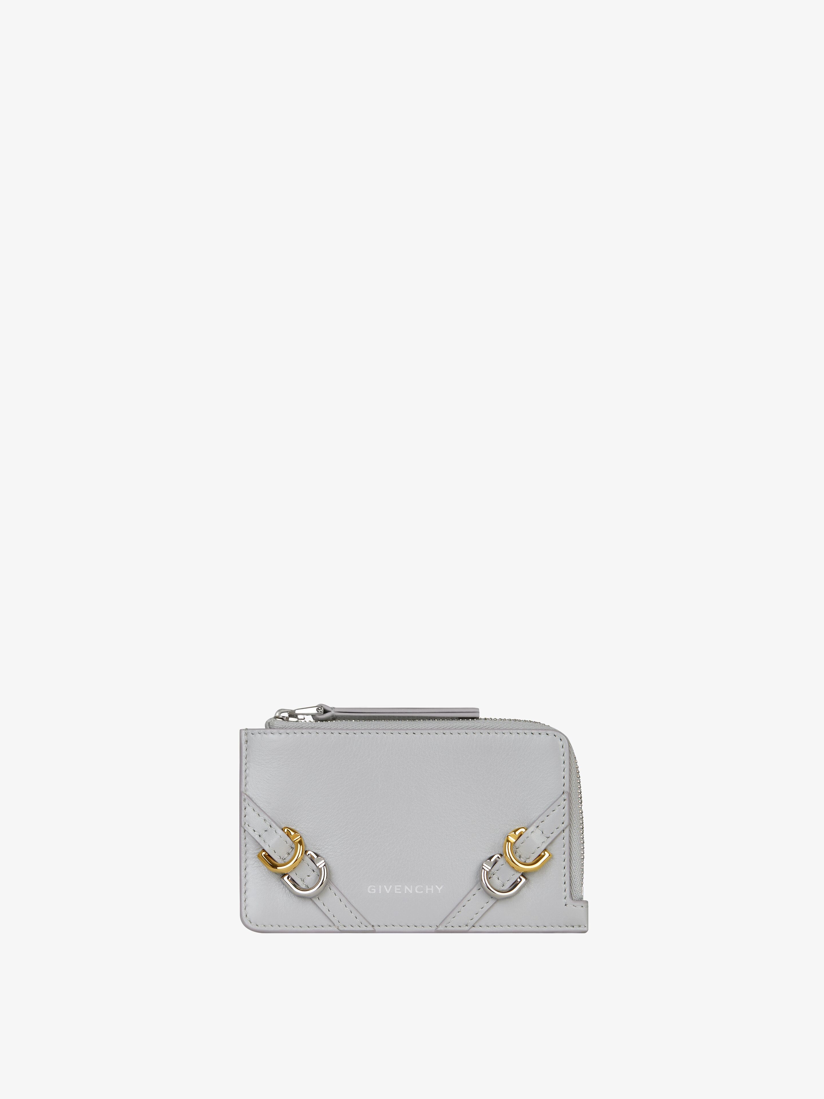 Givenchy - Porte-cartes Zippé Voyou En Cuir - pour Femme
