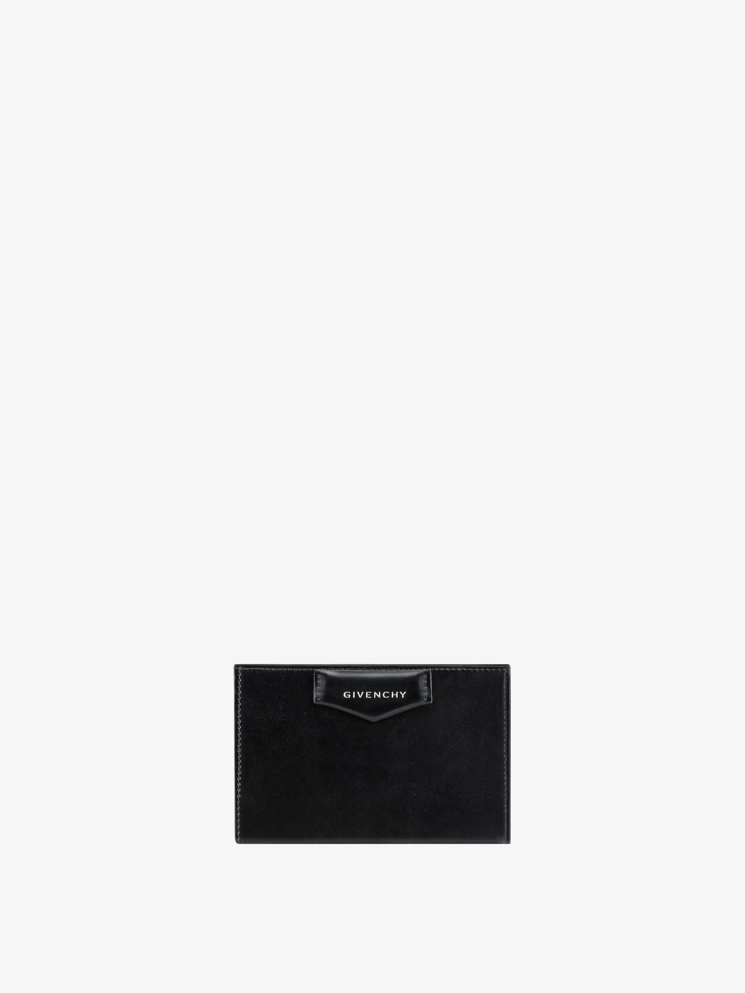 Givenchy Antigona Wallet In Box Leather In Multicolor