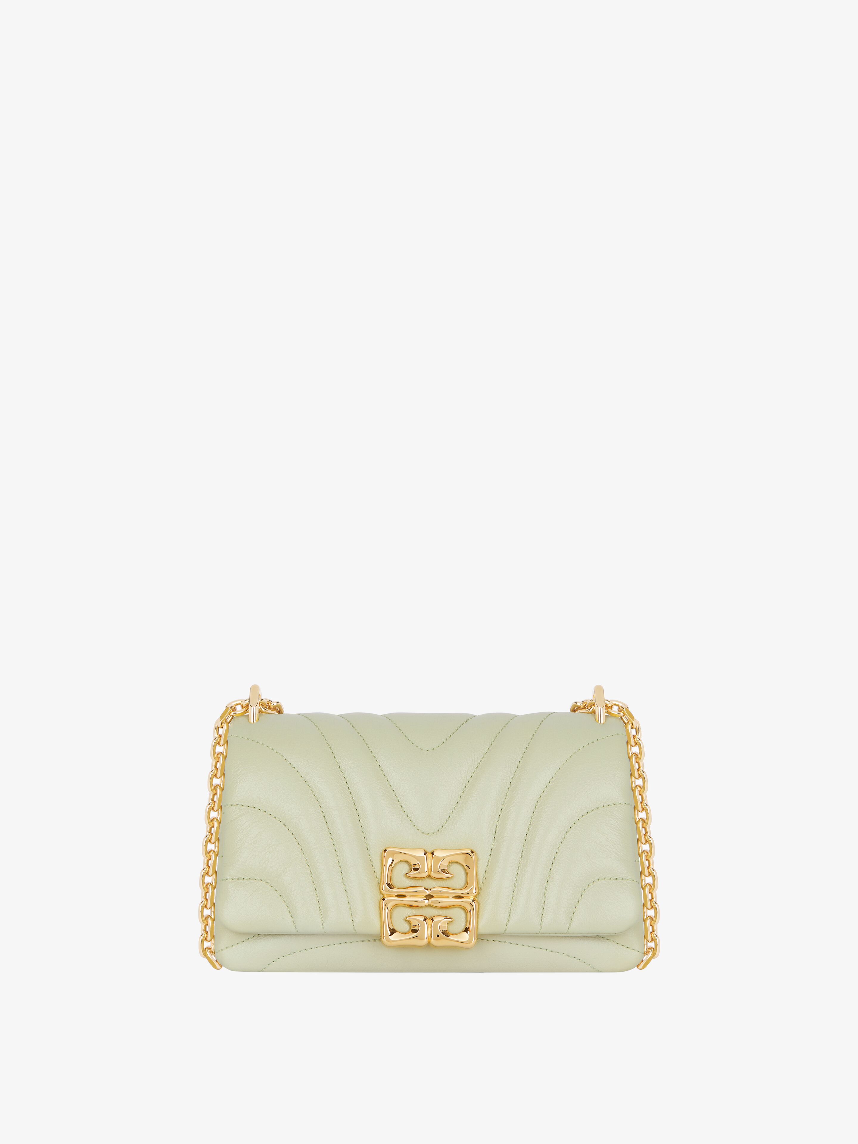 Givenchy - Sac 4G Liquid Petit Modèle En Cuir Matelassé - pour Femme