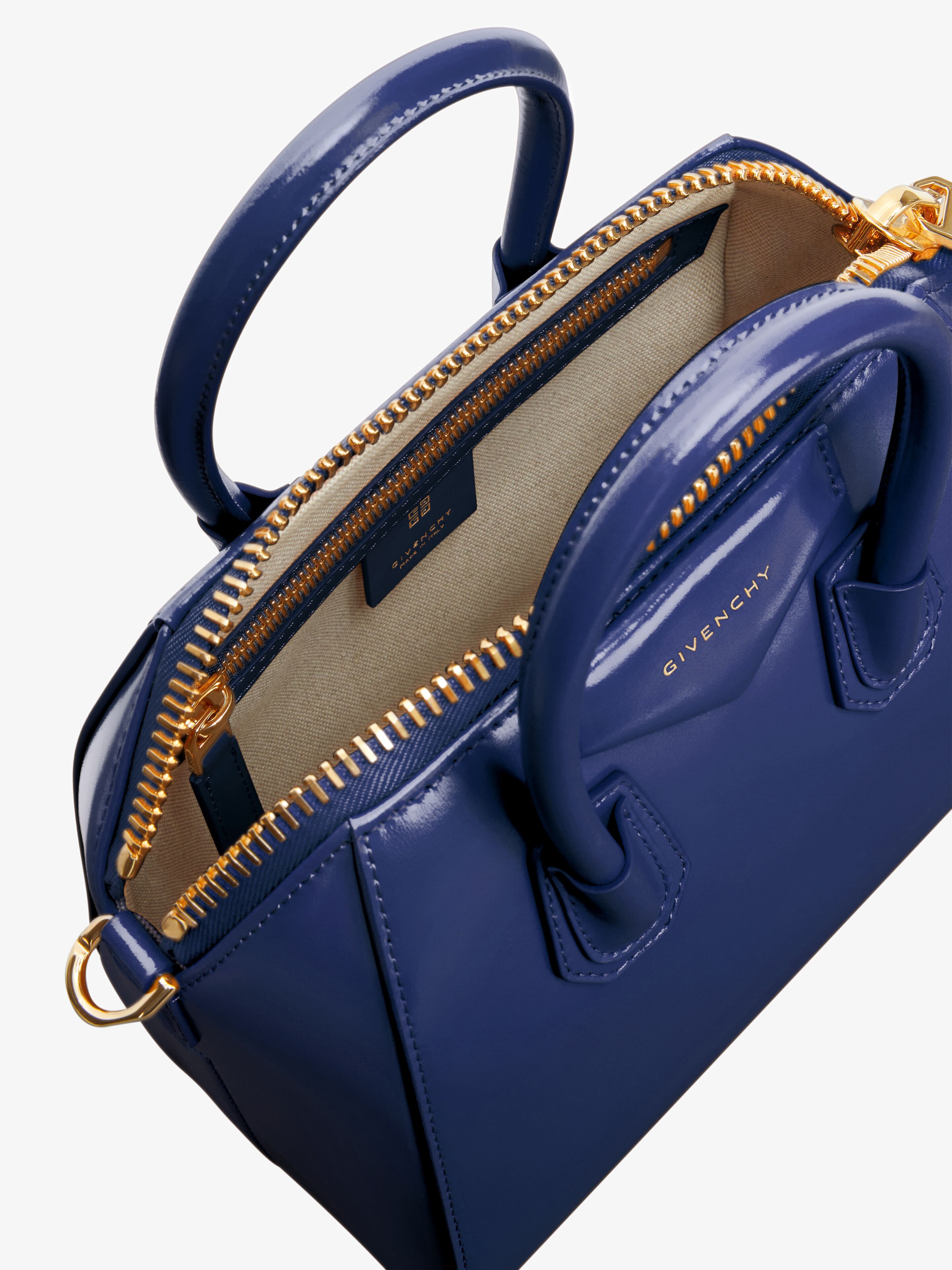 Petrol blue handbag sale