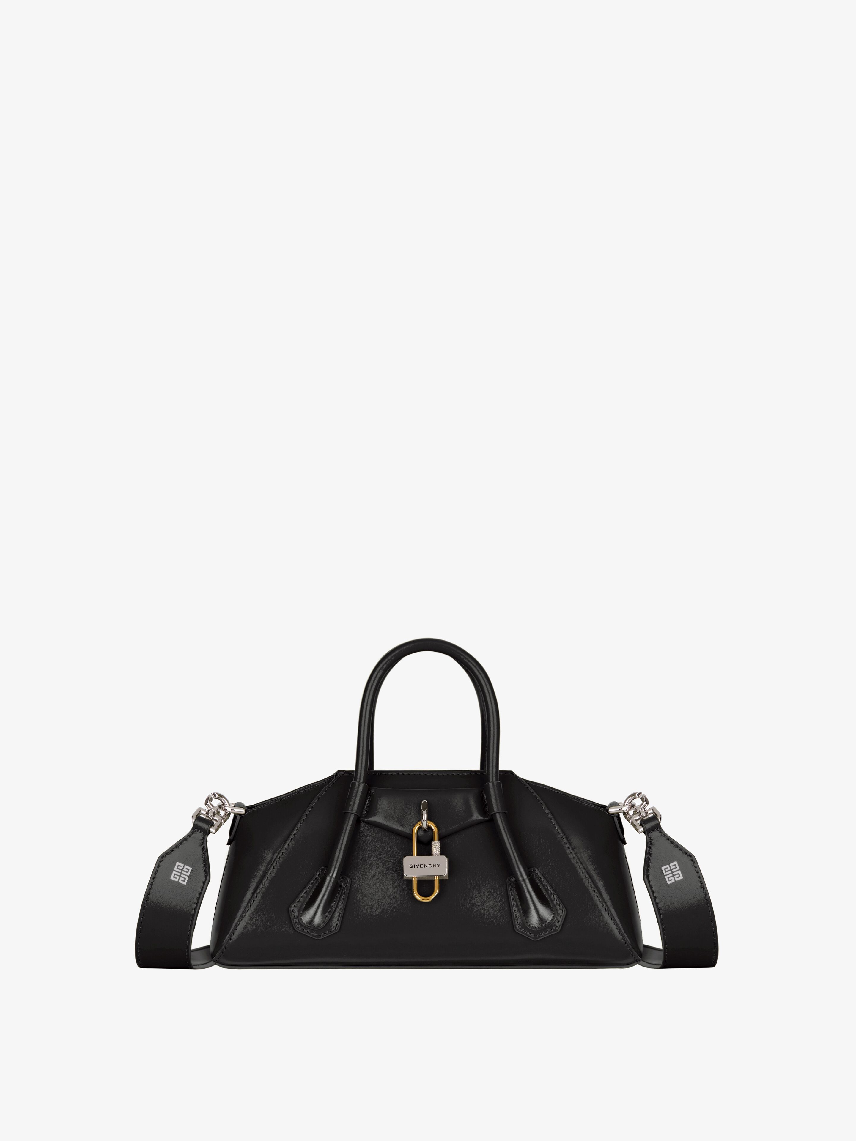 Black Antigona mini leather handbag, Givenchy