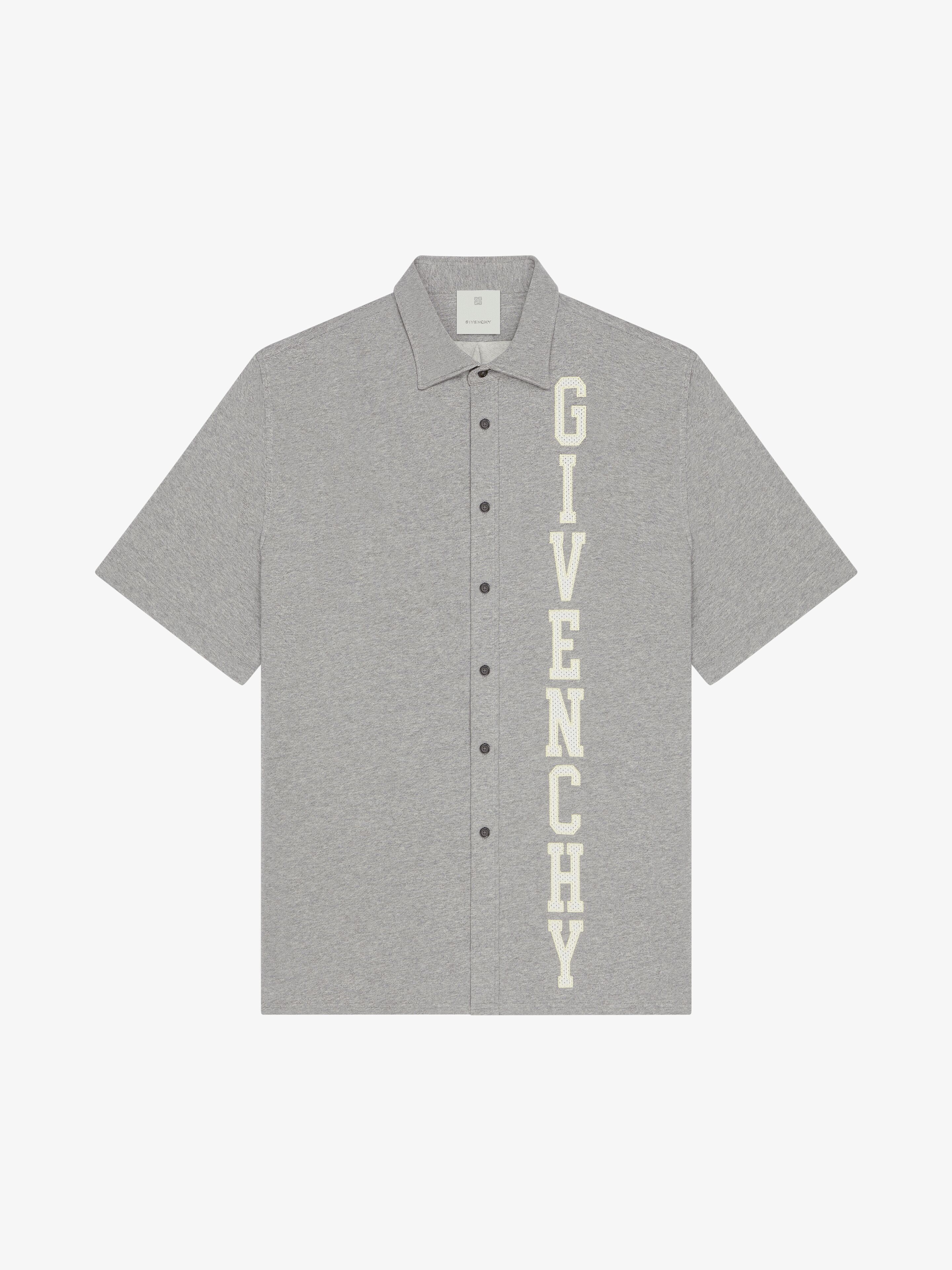 Chemise Givenchy Collège En Molleton - Gris - pour Homme - Taille : 41