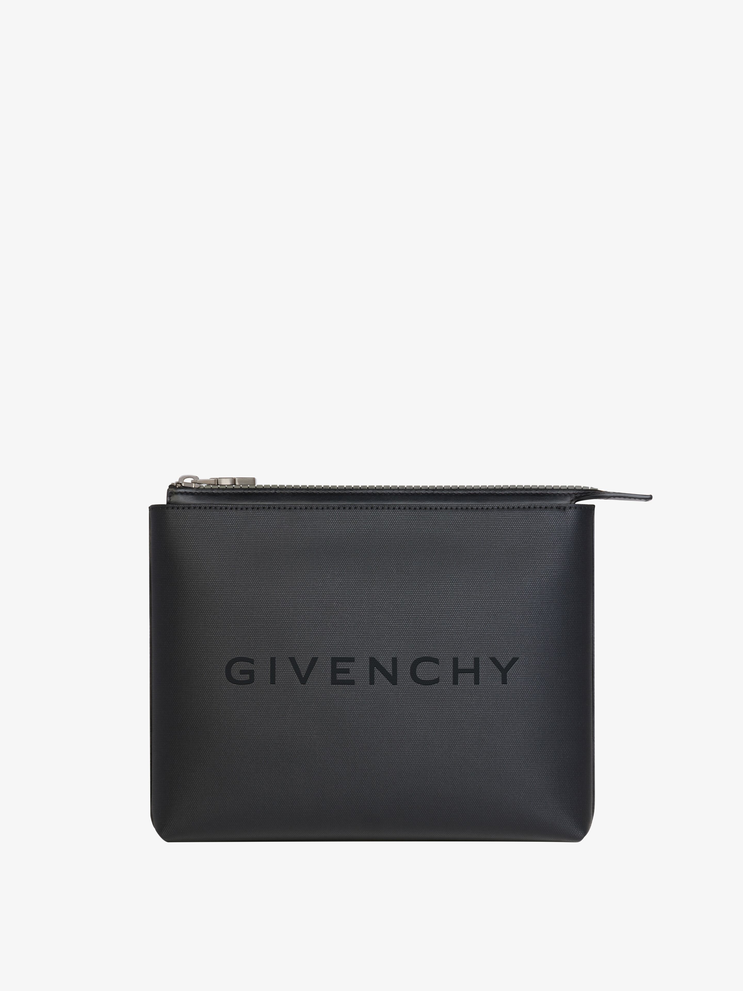 Pochette Givenchy En Toile Enduite - pour Homme