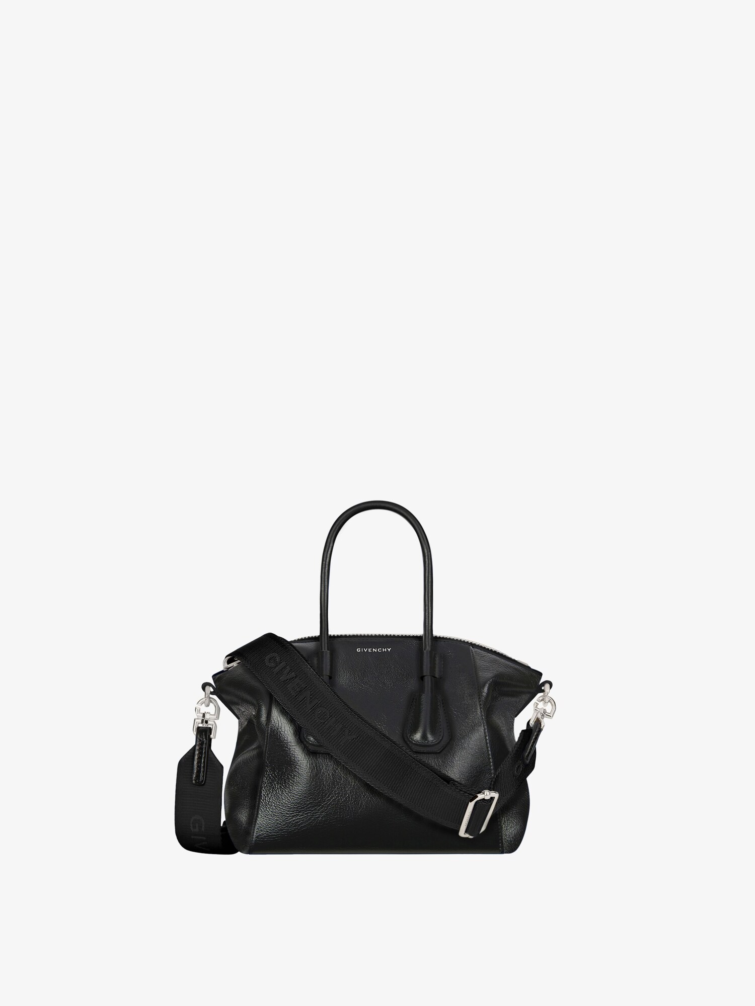 Mini Antigona Sport bag in leather black Givenchy US