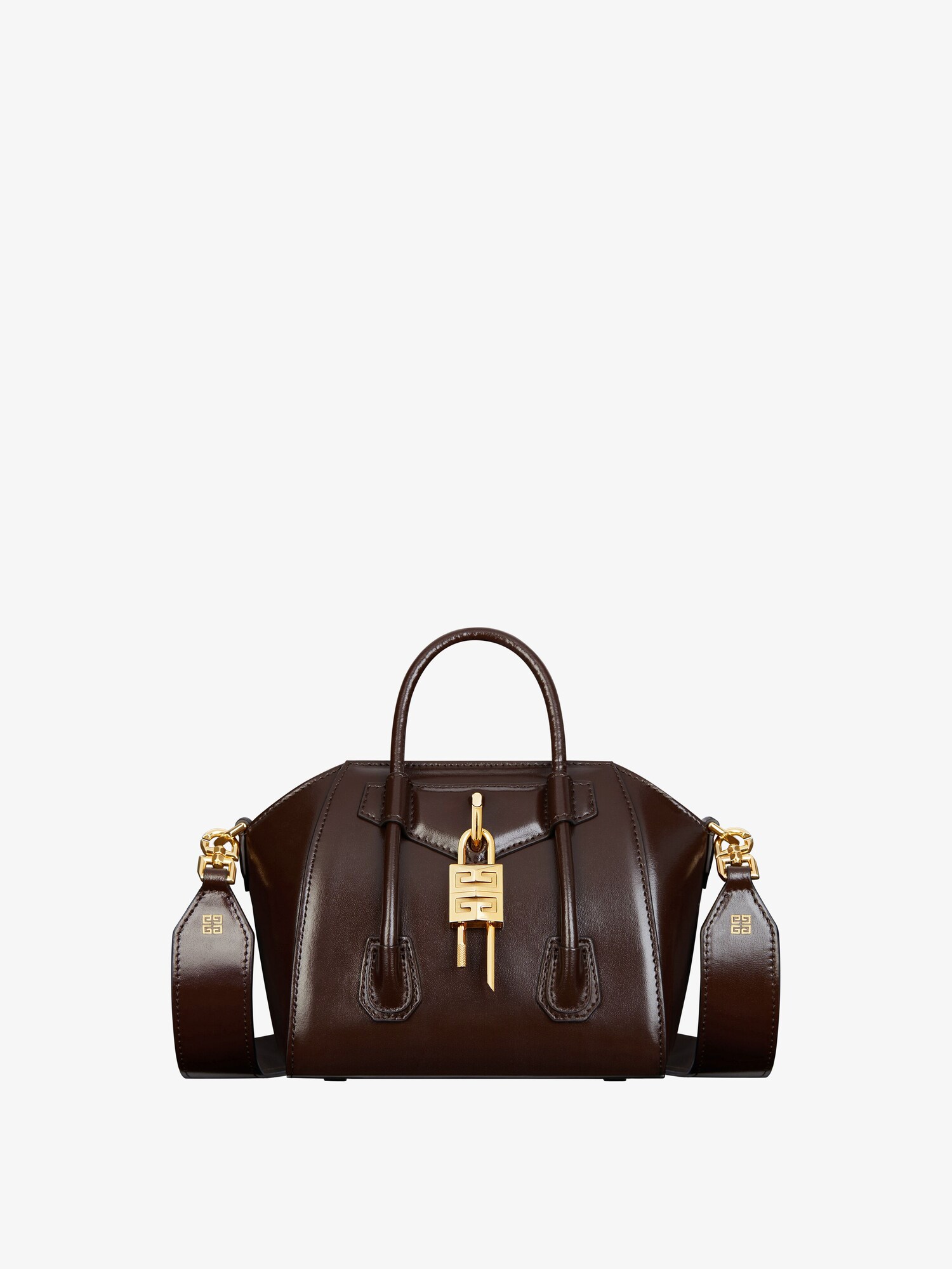 アンティゴナ ロック トイ ボックスレザー - エボニーブラウン  