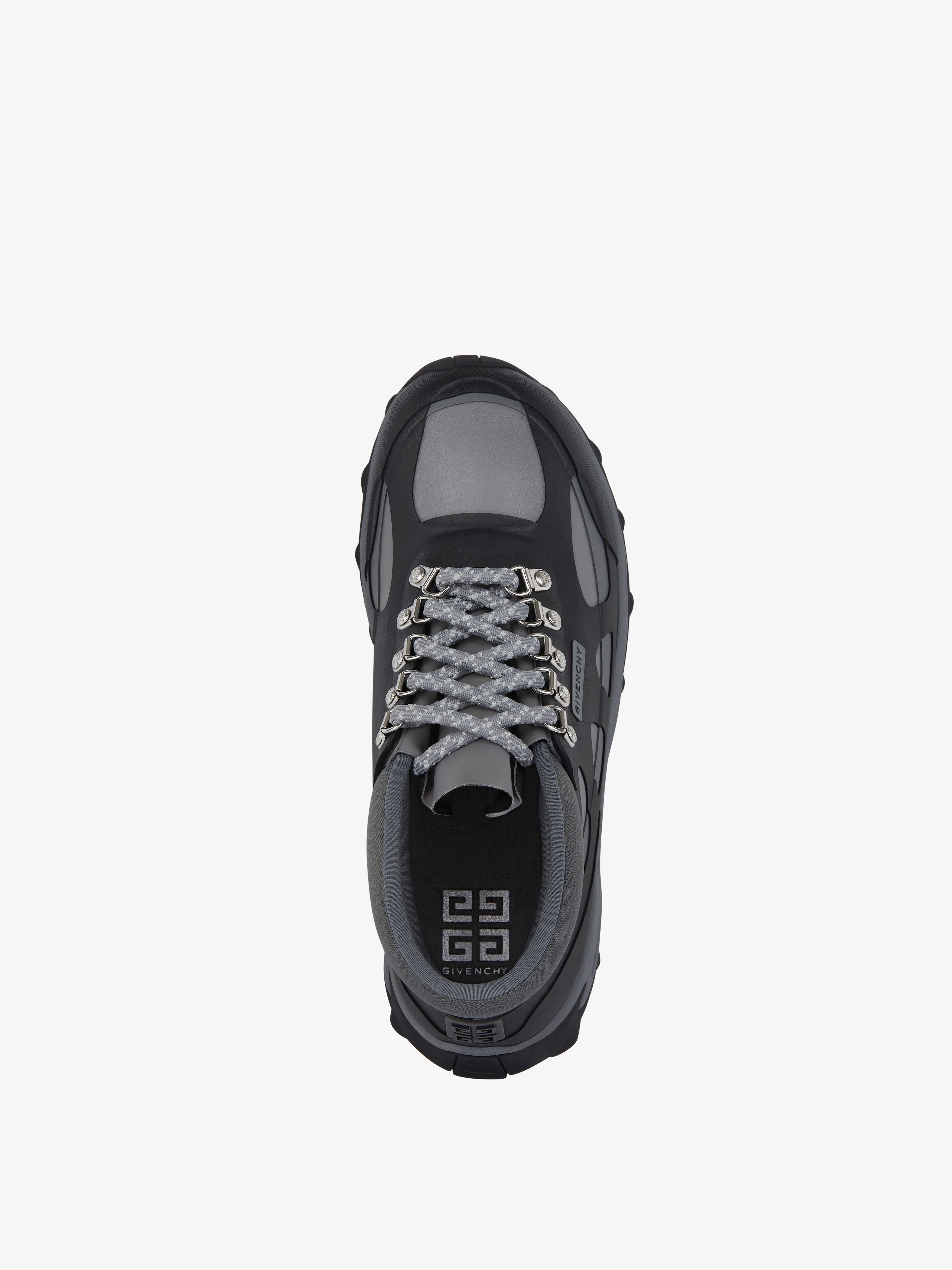 Bogs lace up boots in rubber and neoprene in - black/grey Bogs lace up boots in rubber and neoprene in - black/grey