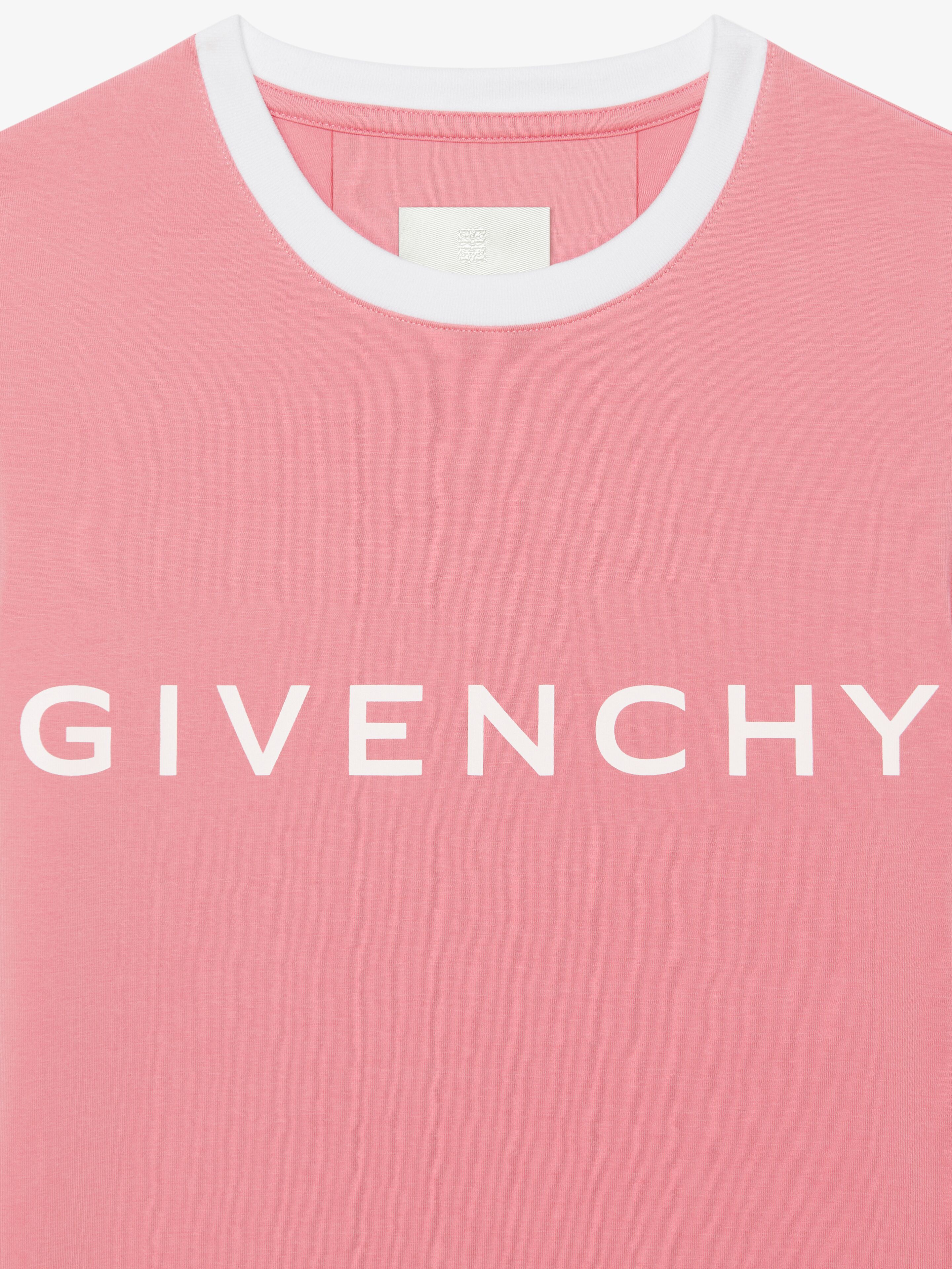 GIVENCHY Archetype slim fit t-shirt in cotton | Givenchy US
