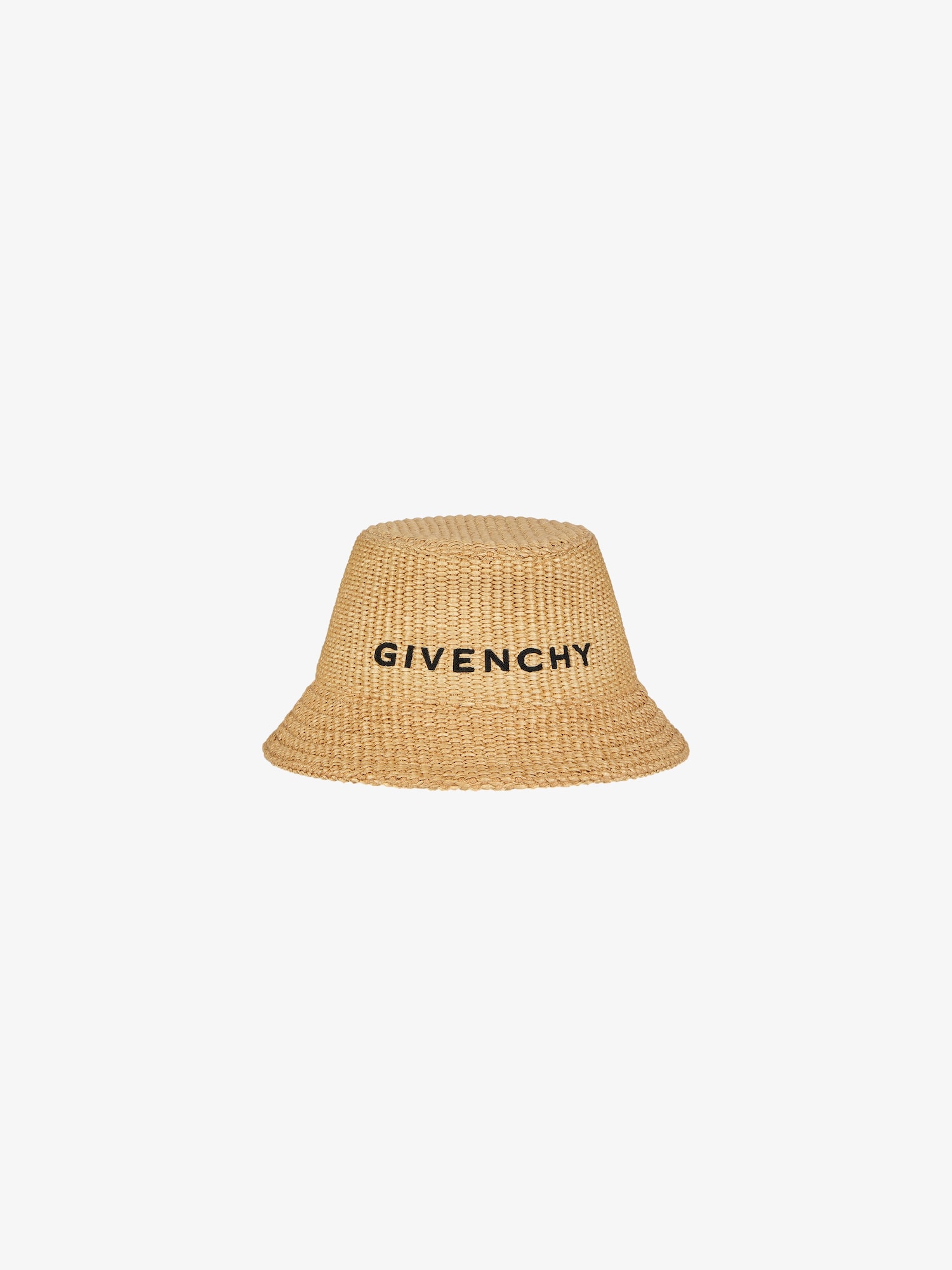 ブランドロゴ バケットハット ラフィア - ナチュラル | GIVENCHY JP