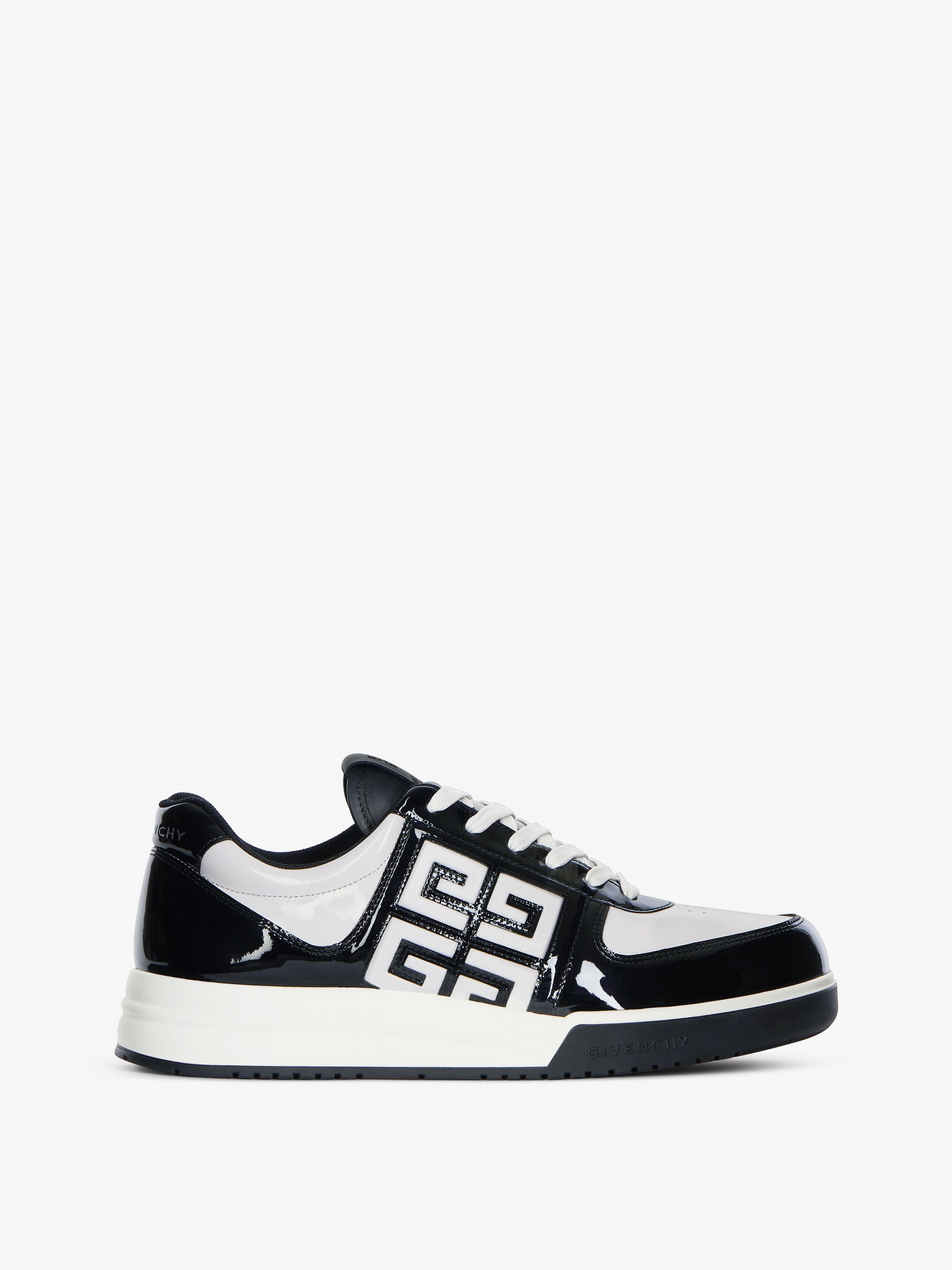 Givenchy - Sneakers G4 En Cuir Verni - Noir - pour Homme - Taille : 42