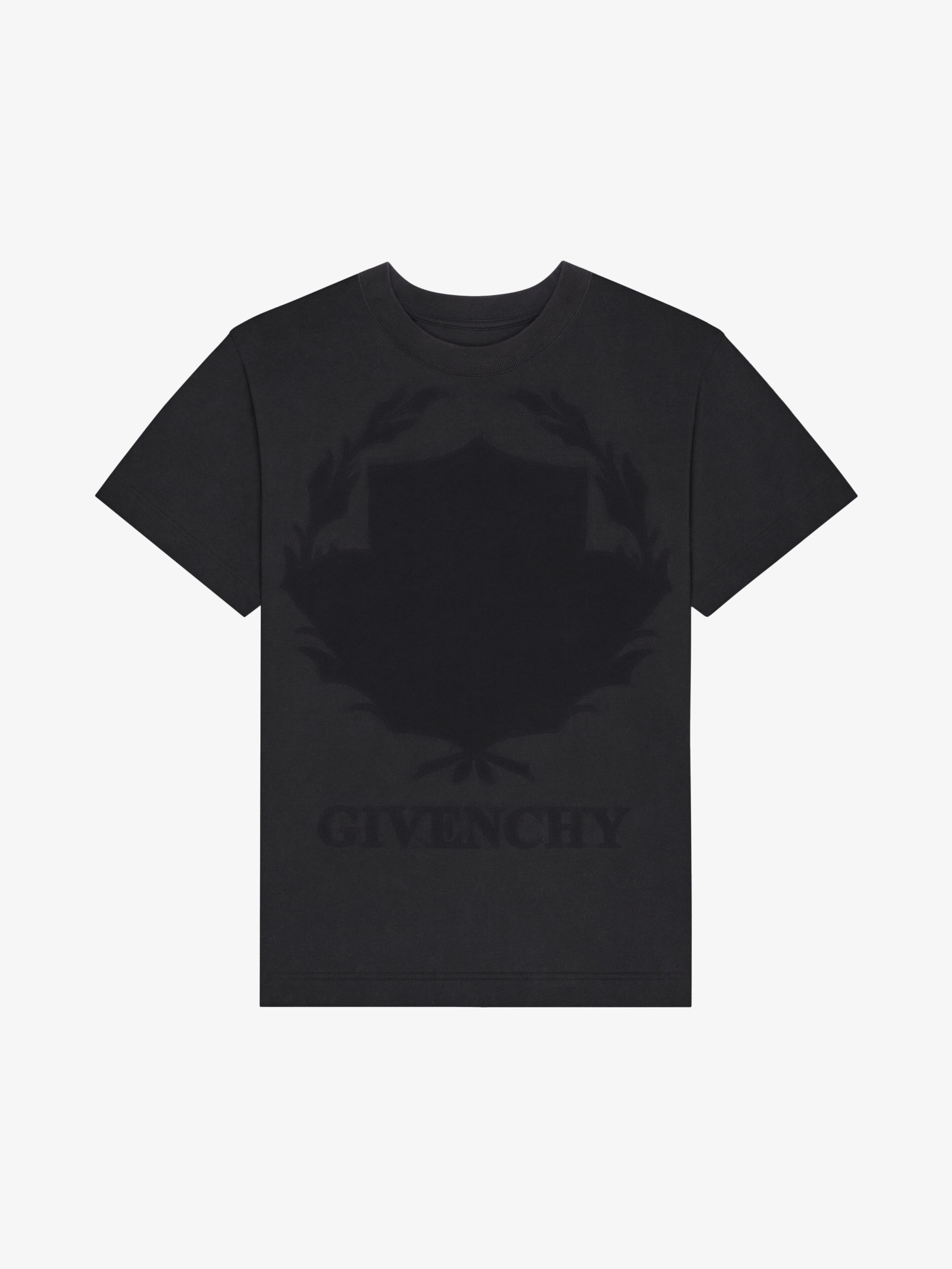 Shop Givenchy Shadow T-shirt In Cotton In Black