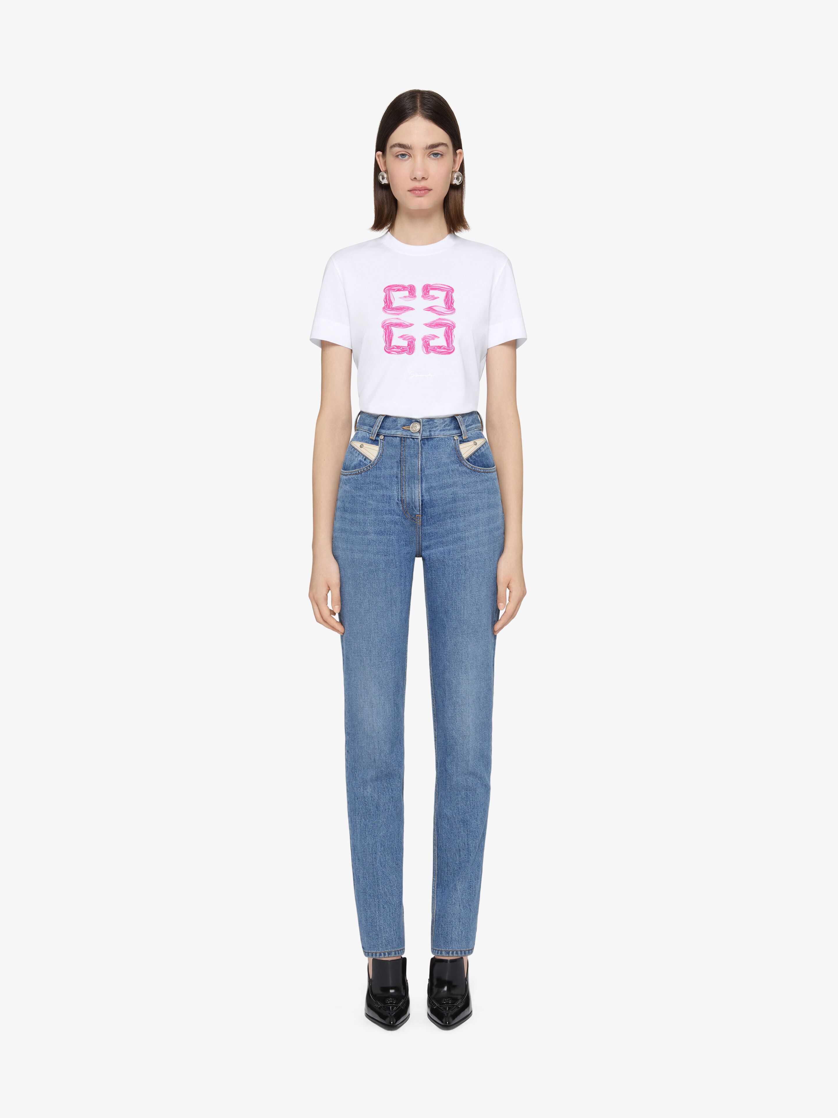スリムフィット 4G Tシャツ - ホワイト | GIVENCHY JP スリムフィット 4G Tシャツ - ホワイト | GIVENCHY JP