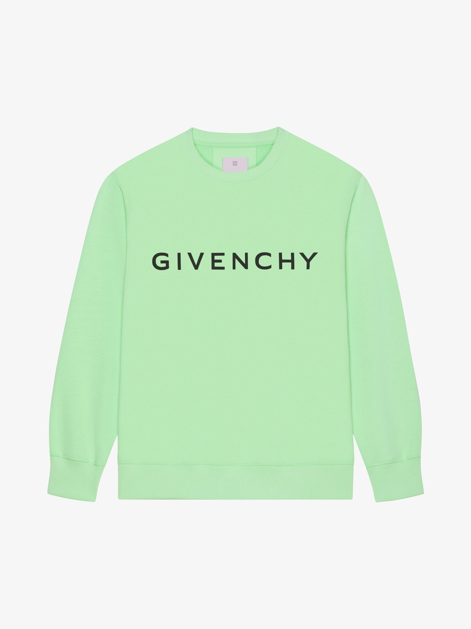 GIVENCHY Archetype Slim Fit Sweatshirt In Fleece Givenchy US givenchy-archetype-slim-fit-sweatshirt-in-fleece-givenchy-us