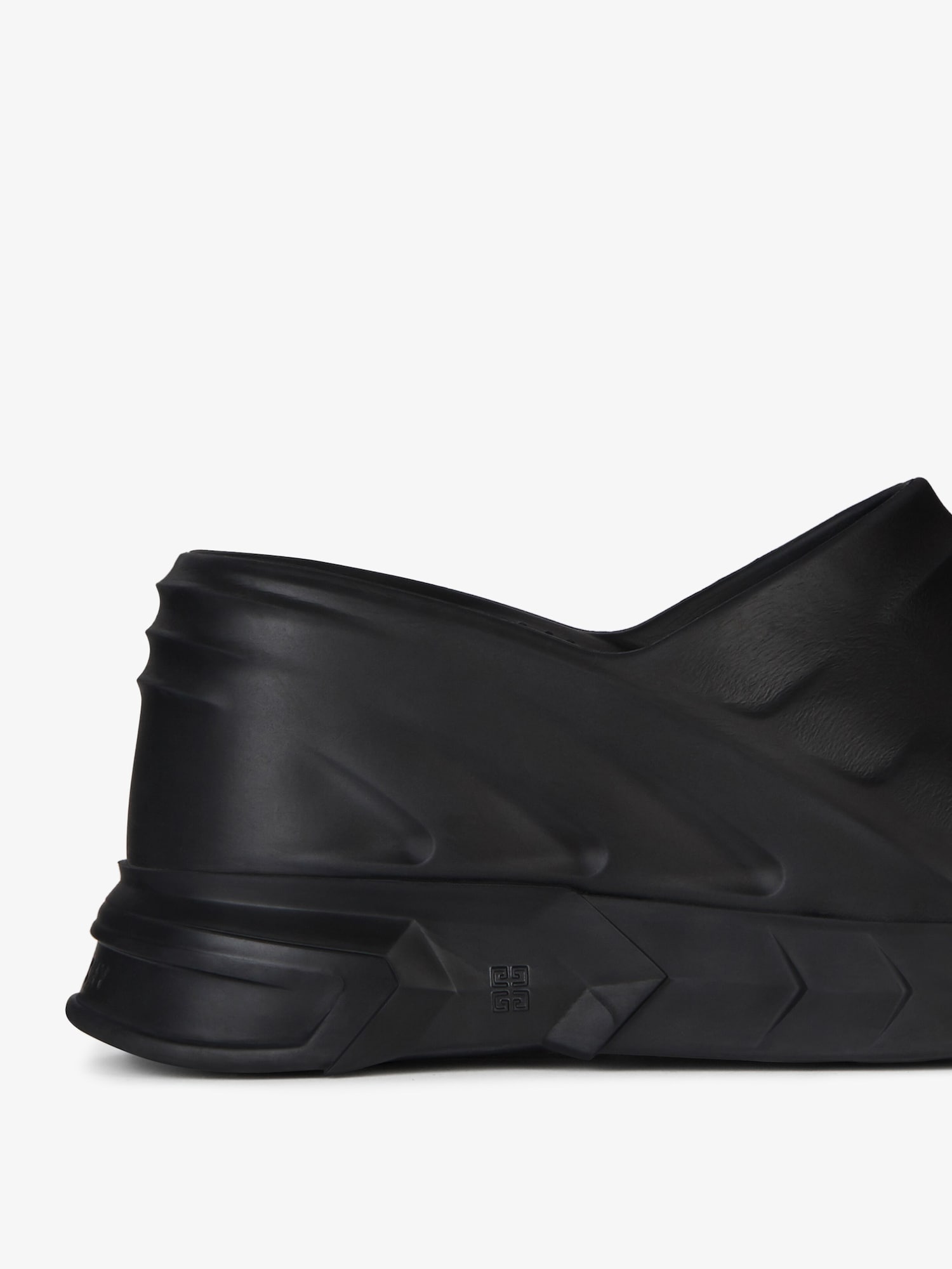 Marshmallow wedge sandals in rubber in - black | Givenchy DE
