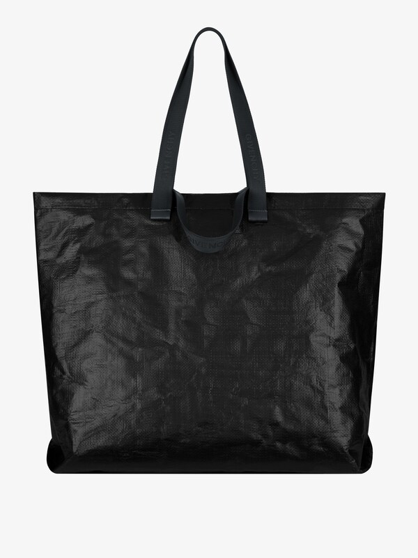 G-shopper bag in technical fibre - black | Givenchy US