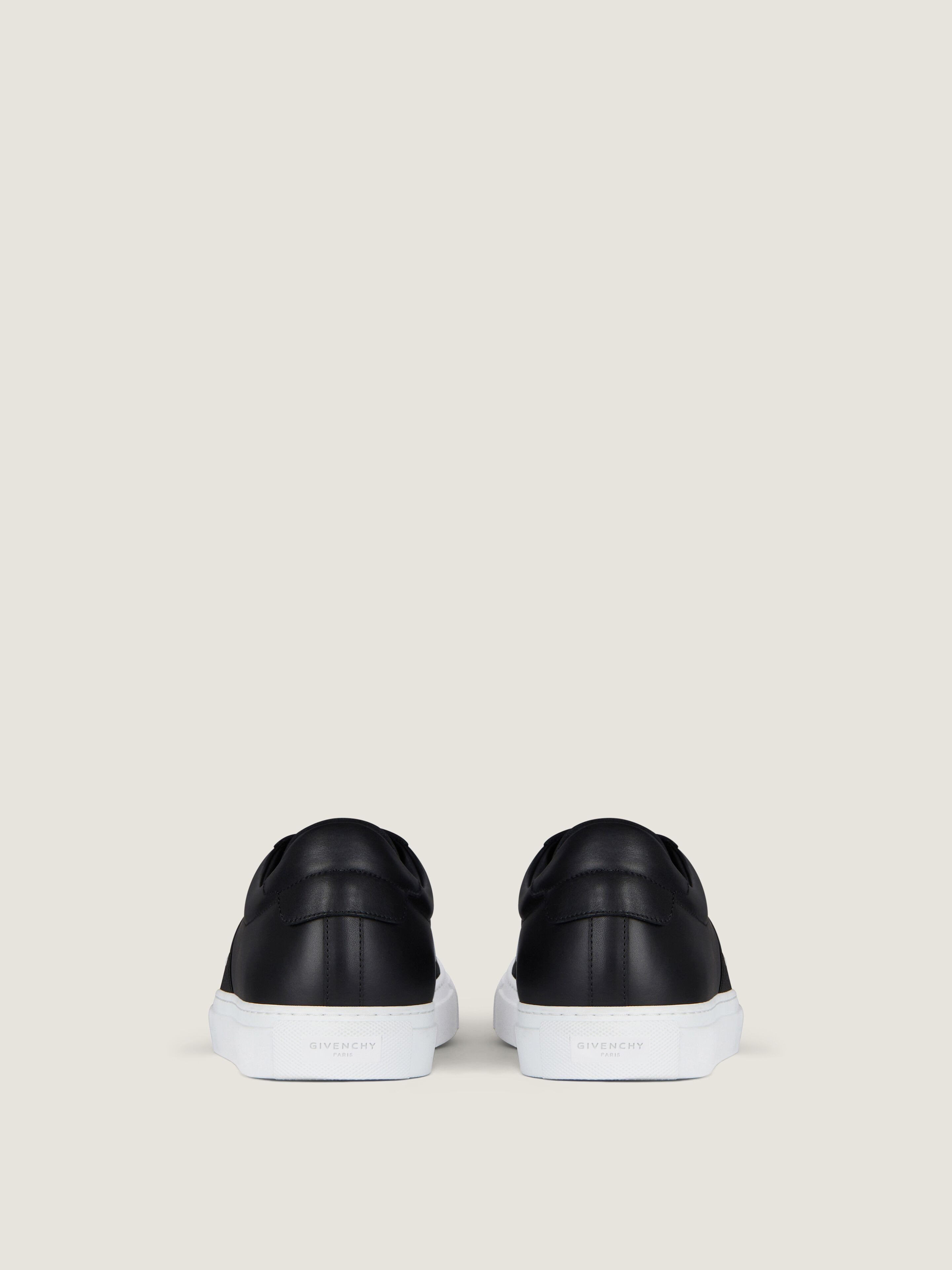 GIVENCHY - ツートーン レザー アーバンストリートスニーカー アーバンストリート レザー スニーカー - ホワイト/ブラック