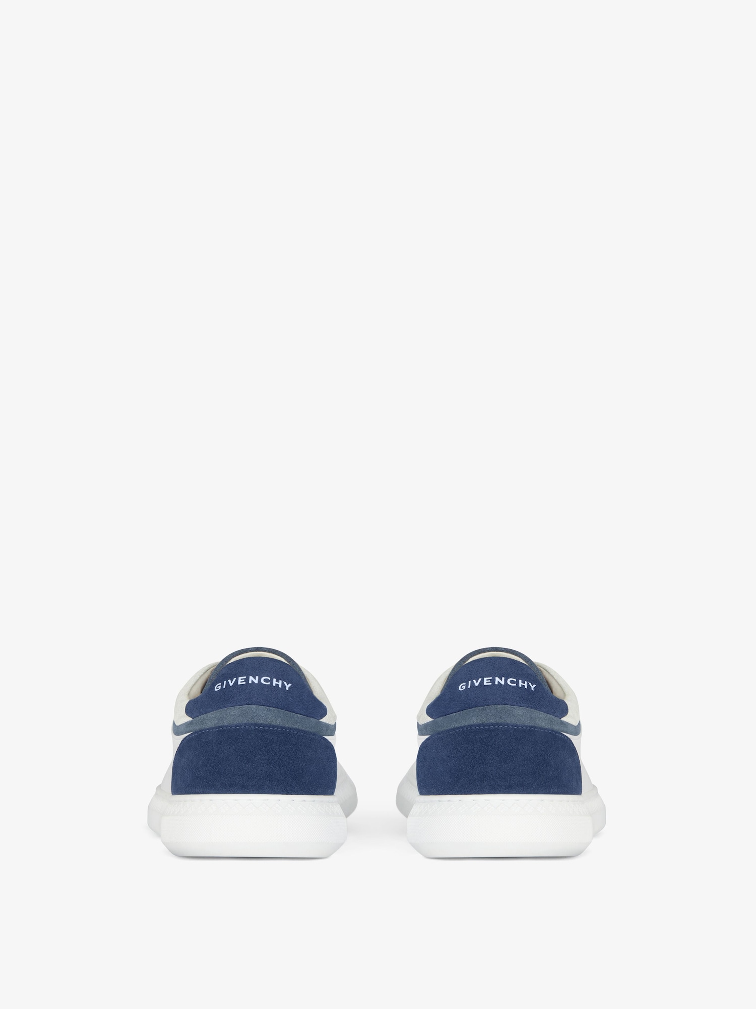 Gセット レザー＆スエード スニーカー - ホワイト/ブルー | GIVENCHY JP