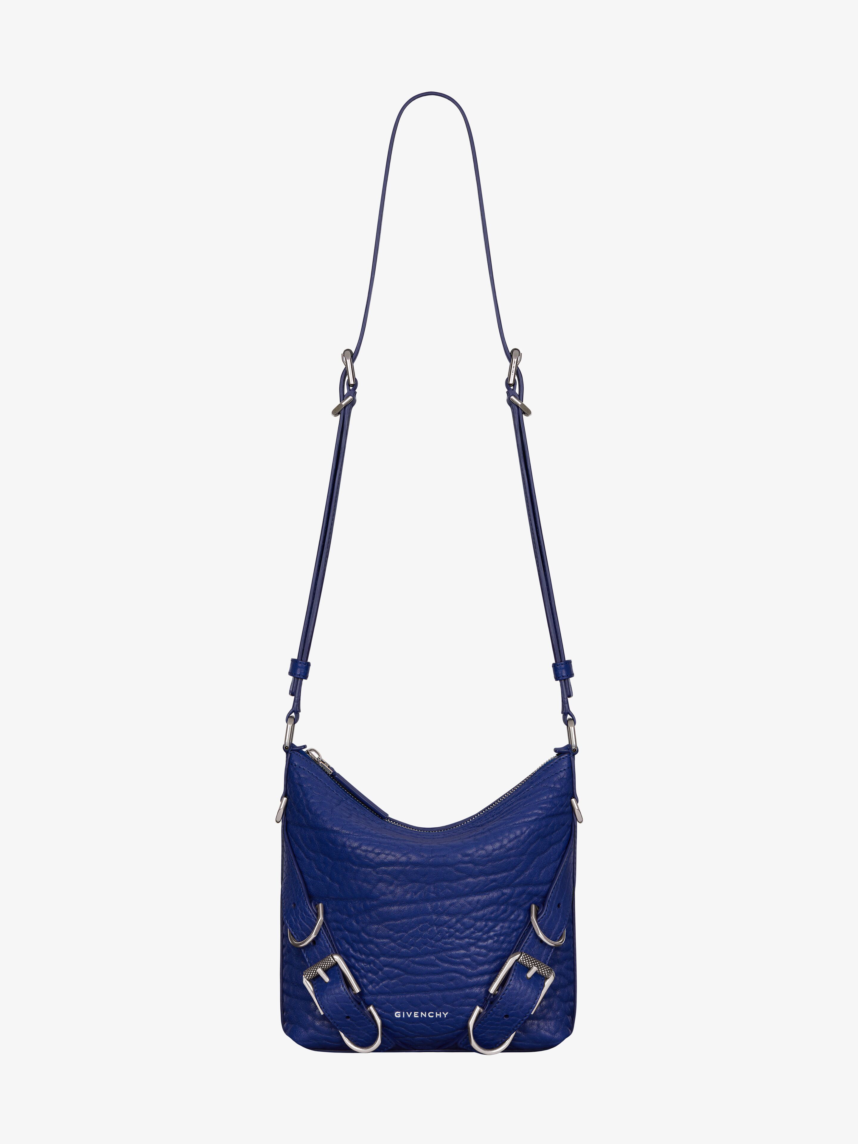 GIVENCHY SAC VOYOU CROSSBODY PETIT MODÈLE EN CUIR GRAINÉ 