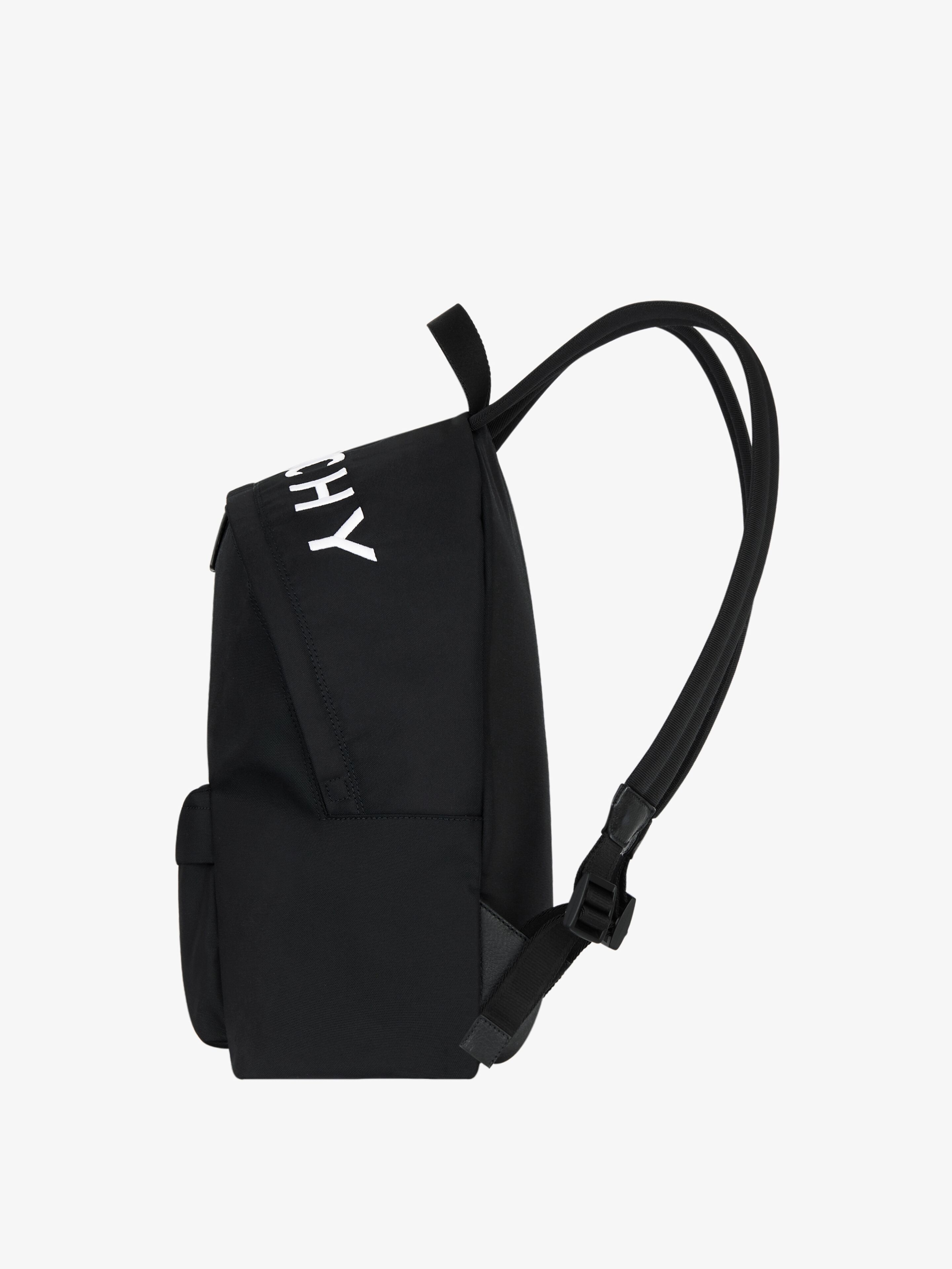 Essential U backpack in nylon - black