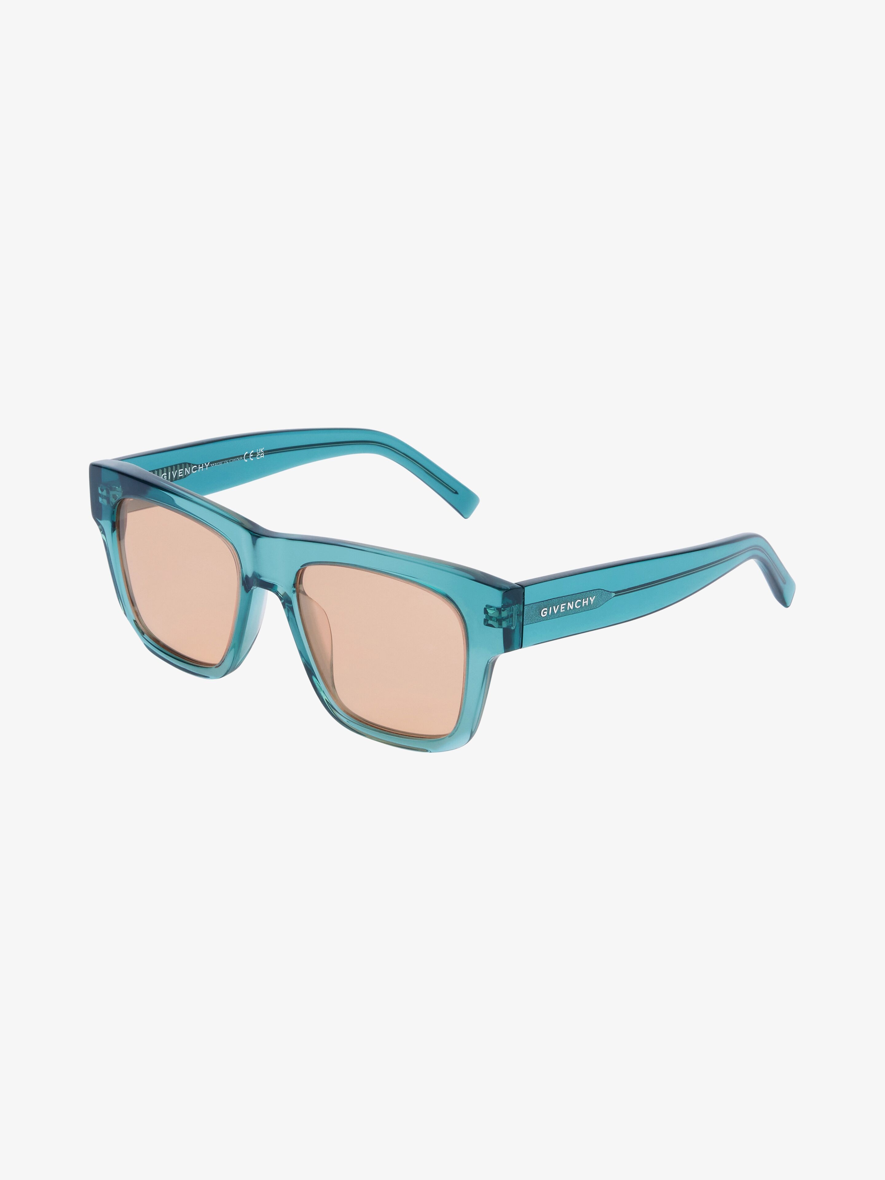 GV Day unisex sunglasses in acetate in green orange Givenchy US