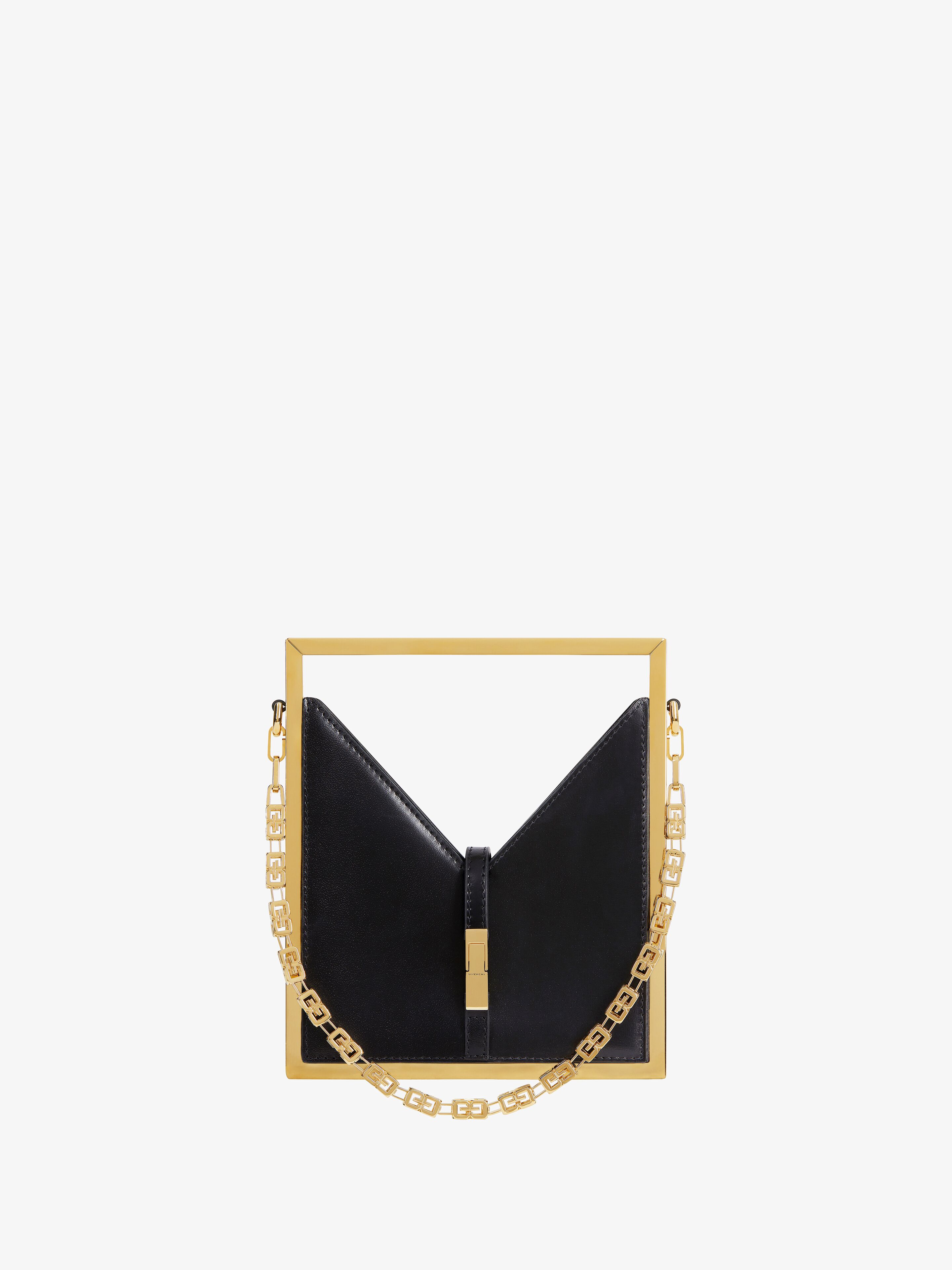 Givenchy - Micro Cut Out Bag In Box Leather With Frame