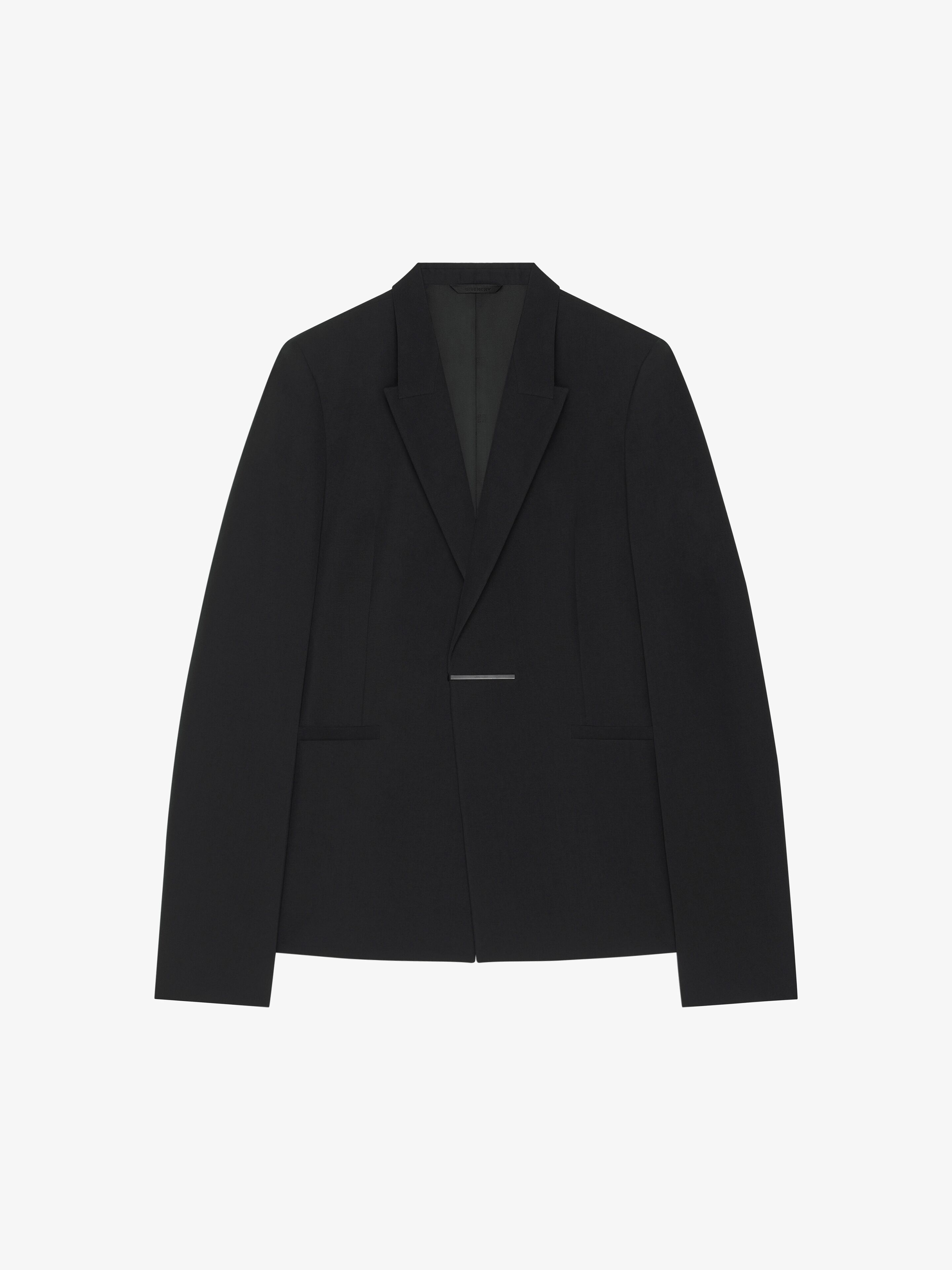 Givenchy - Veste Slim En Laine - Noir - pour Homme - Taille : 54