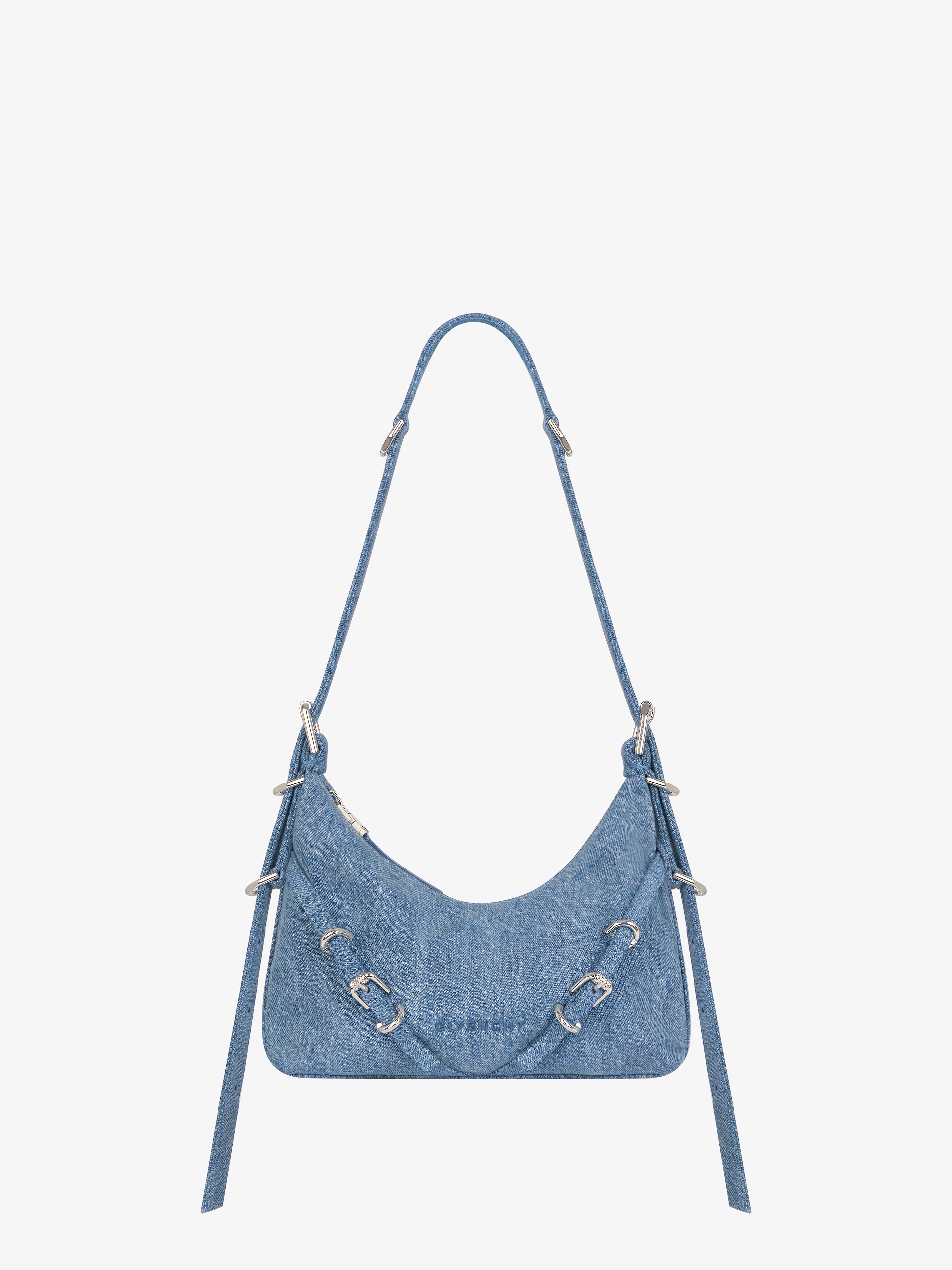Givenchy - Sac Voyou Mini En Denim - pour Femme