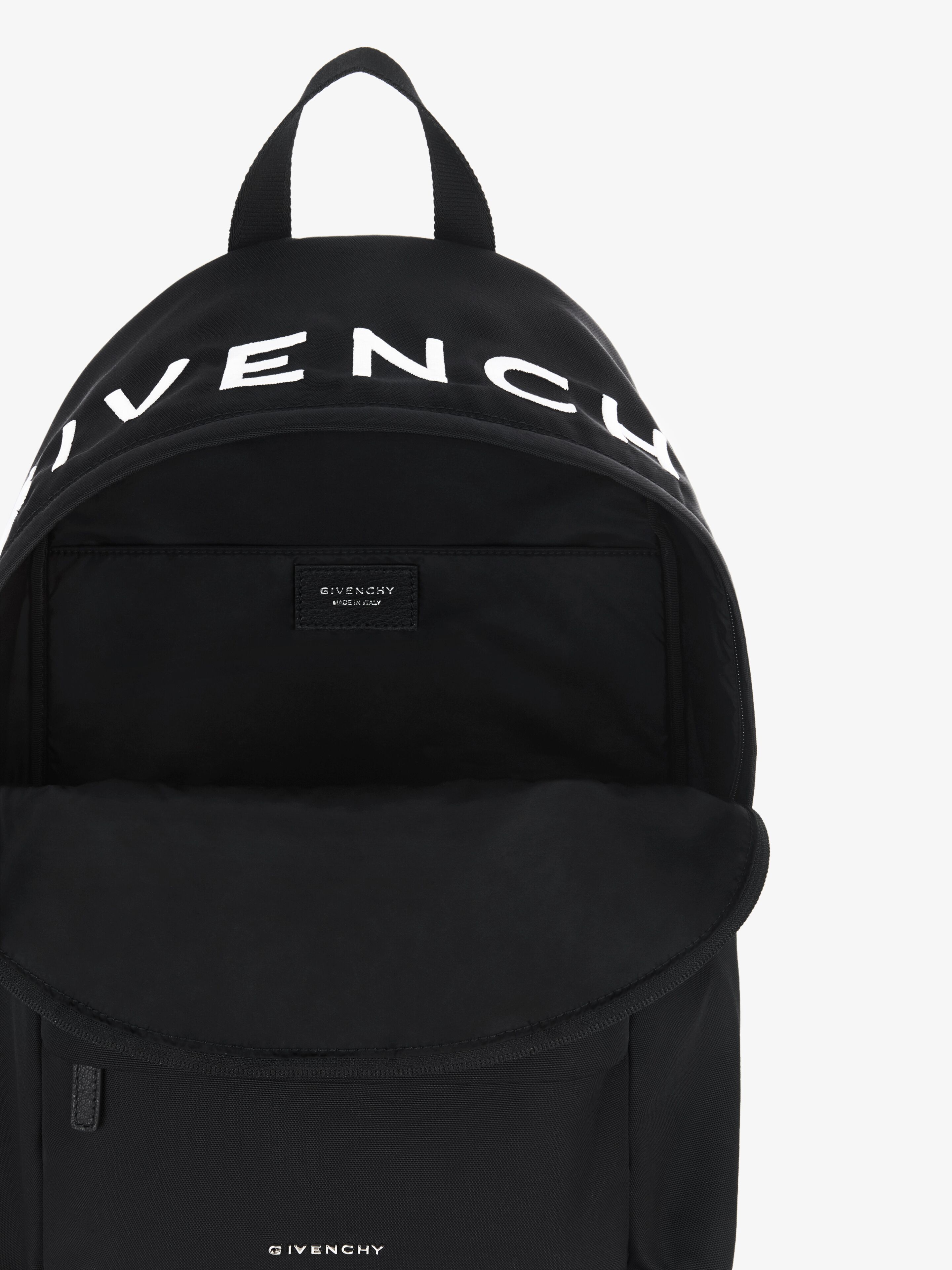 Essential U backpack in nylon in black Givenchy US