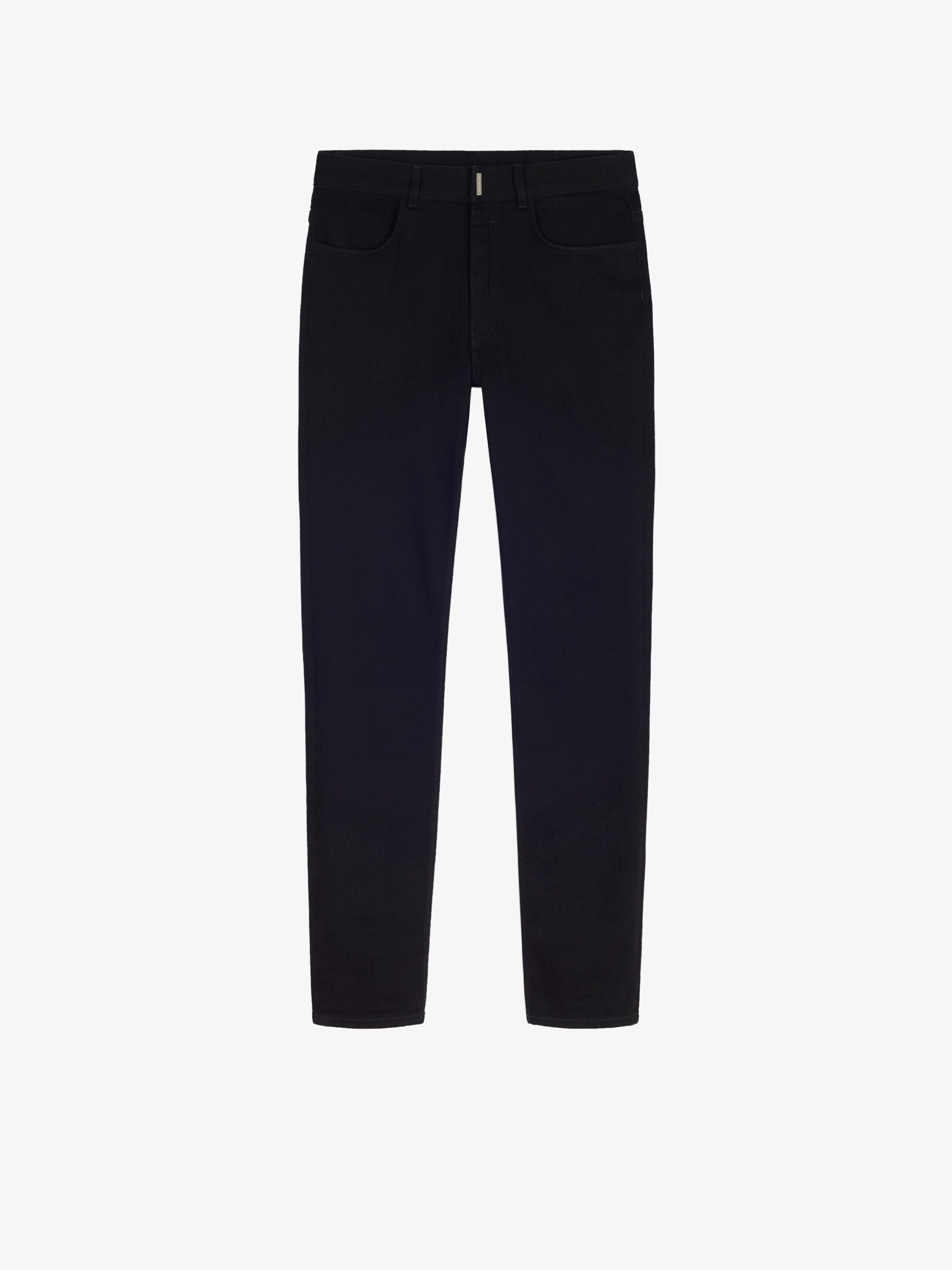 Shop Givenchy Slim Fit Jeans In Denim In Black