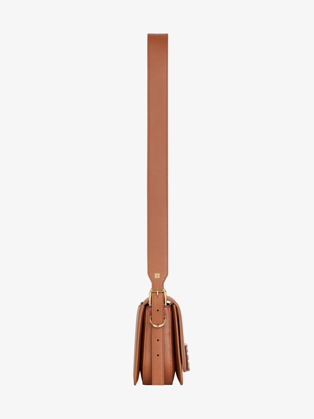 Medium 4G Crossbody bag in grained leather - tan | Givenchy