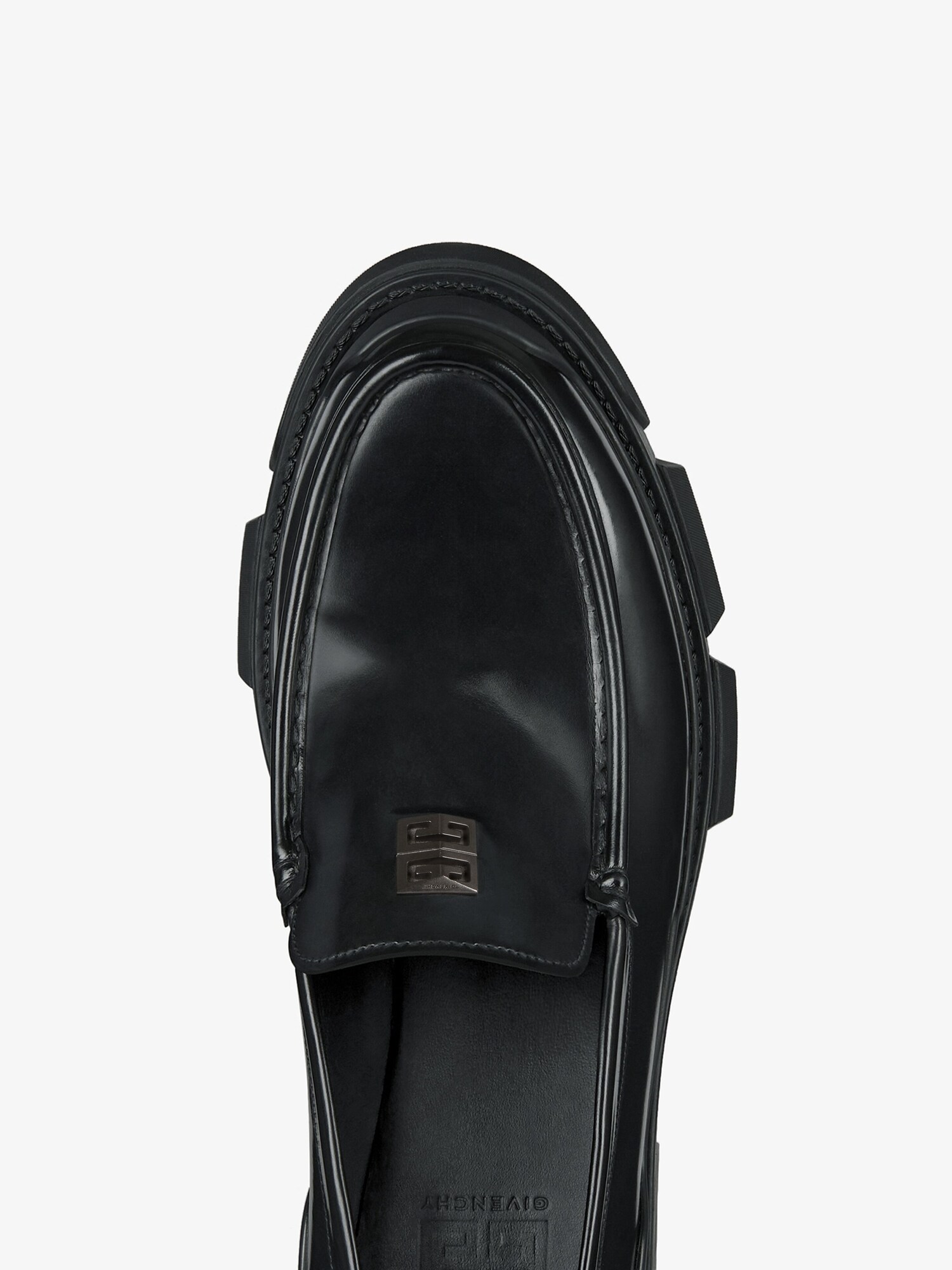 Terra loafer in brushed leather in - black | Givenchy US
