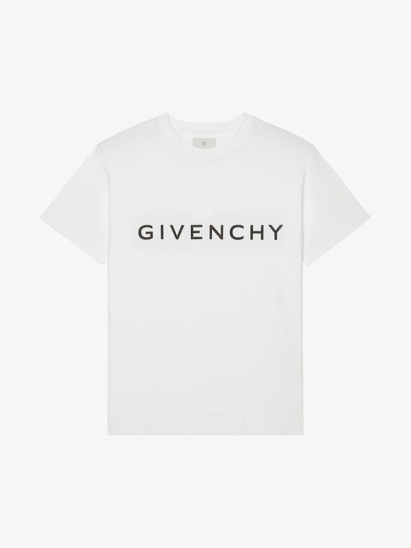 GIVENCHY Archetype oversized t-shirt in cotton | Givenchy US | Givenchy