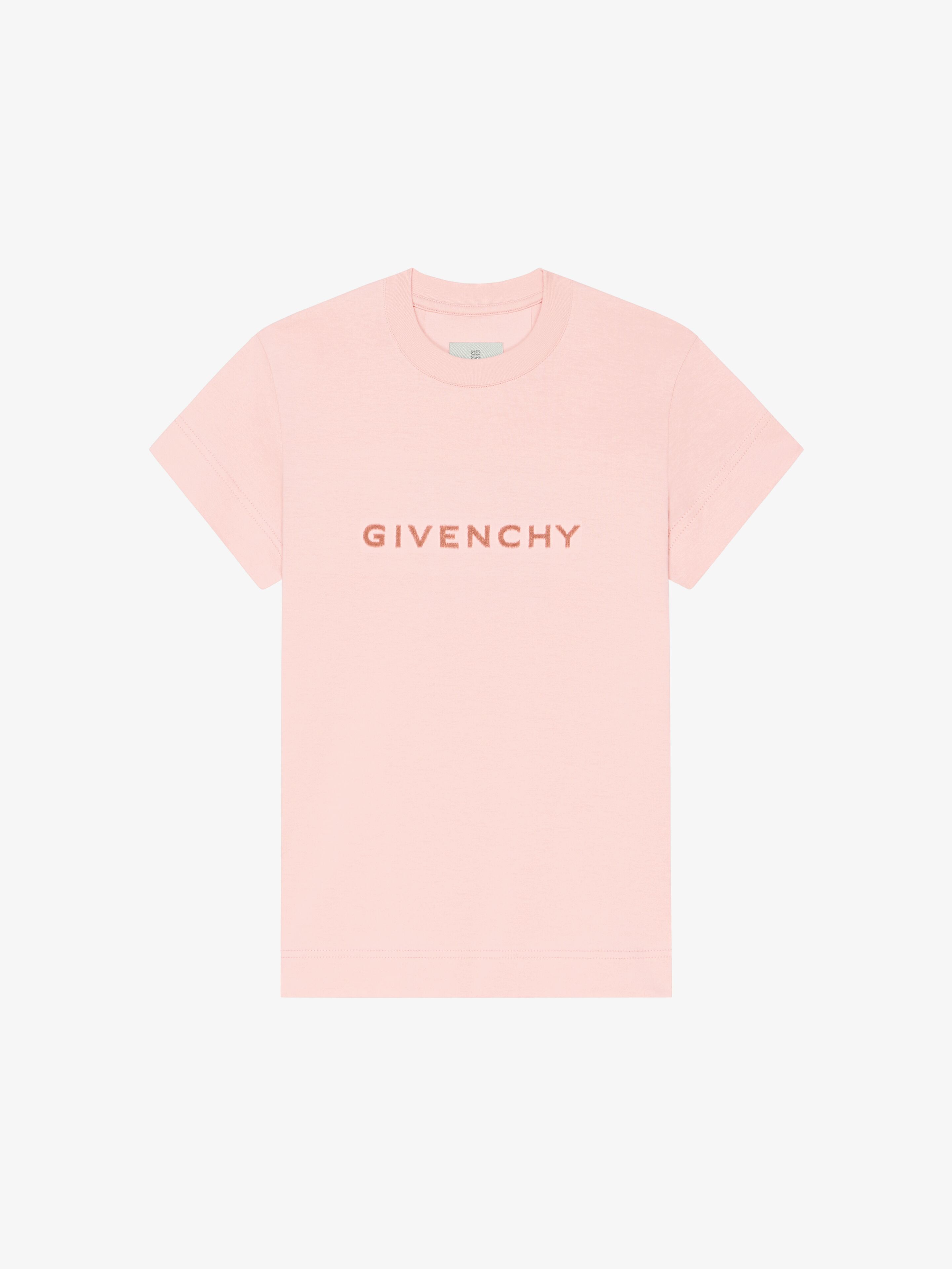 Givenchy 'Clear Pink' Logo Slim T-Shirt