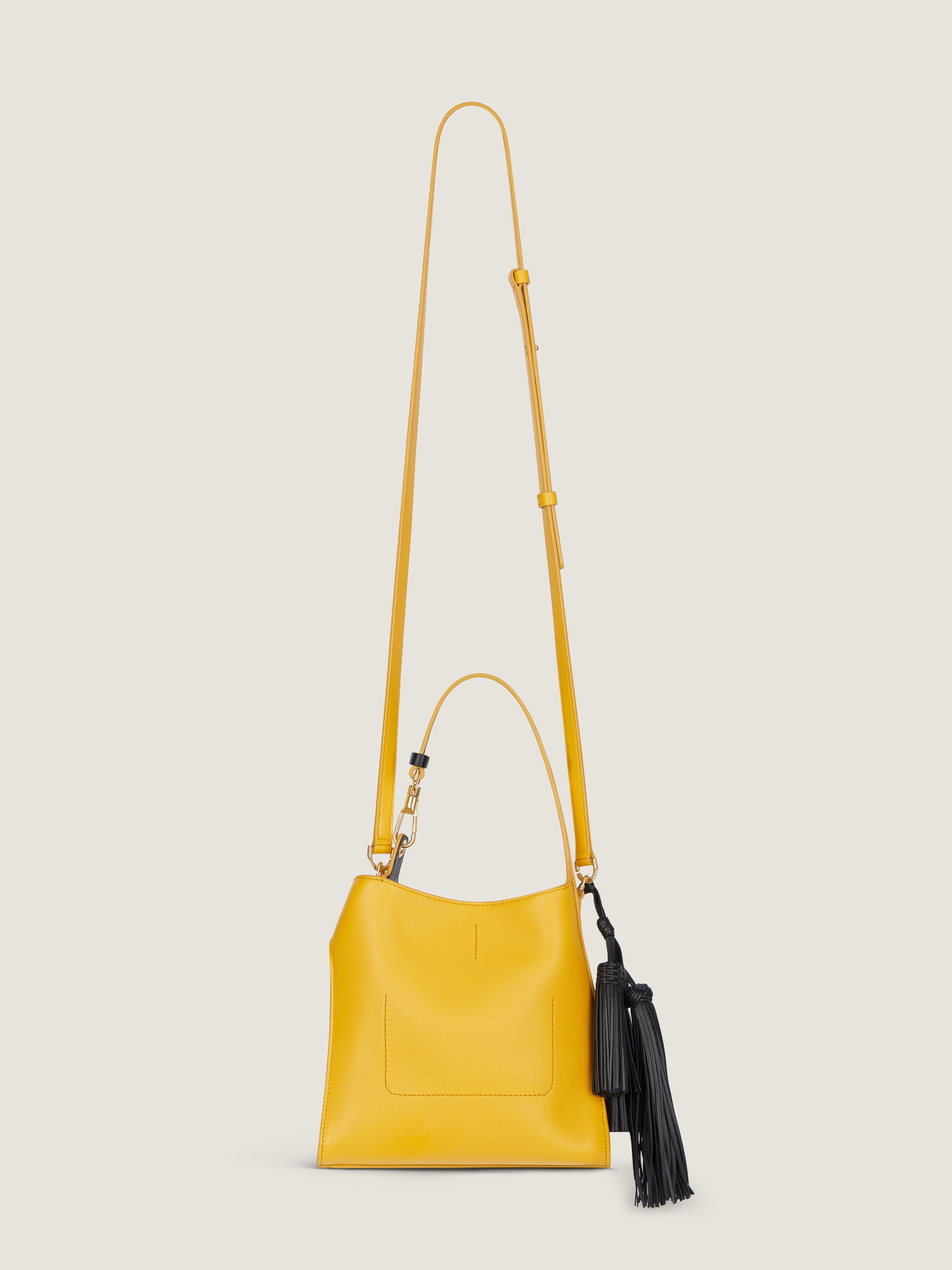 Mini Belted Hobo bag in leather in - mustard | Givenchy US