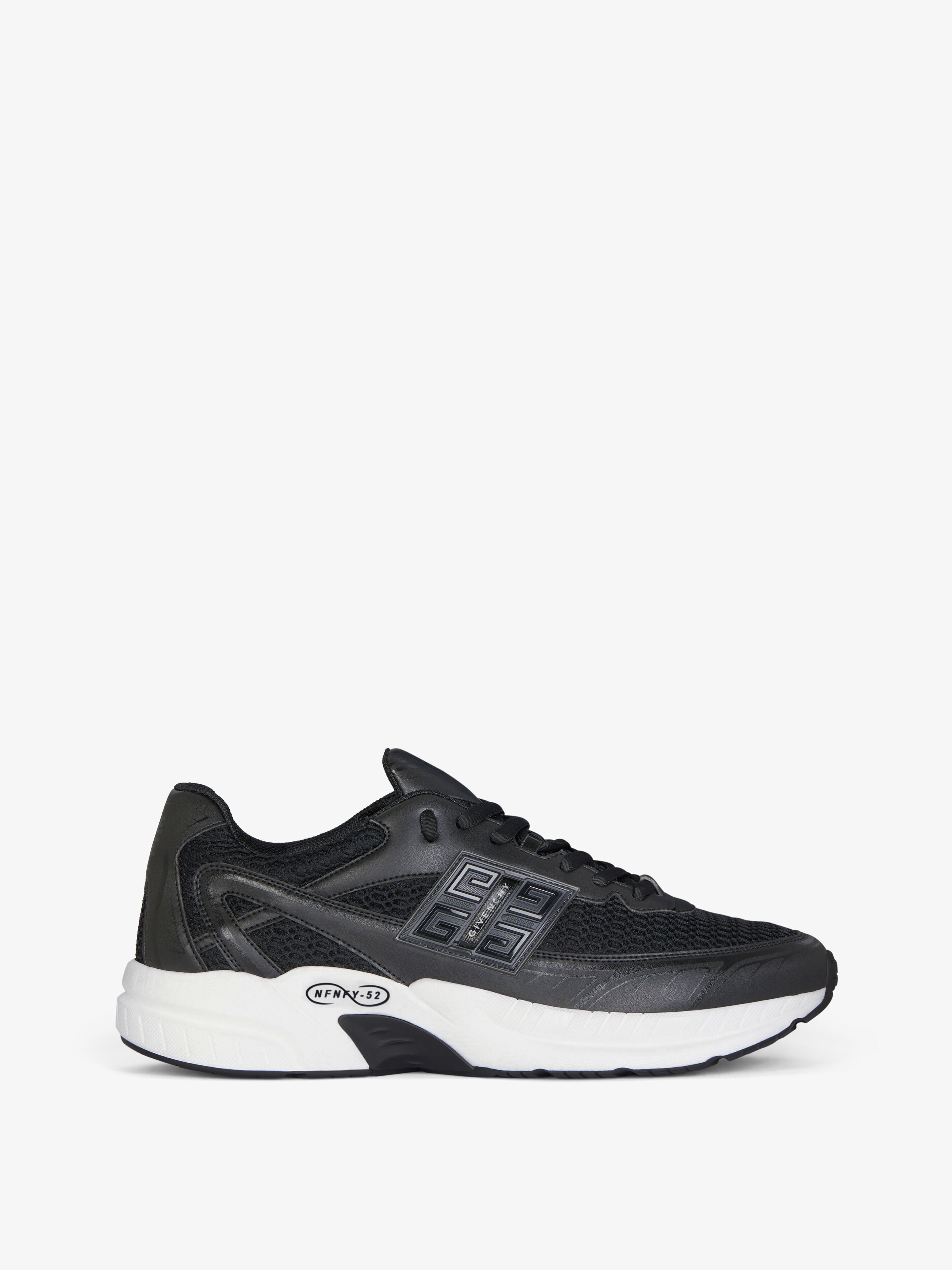 Givenchy - Sneakers Nfnty-52 En Cuir Synthétique Et Mesh - Noir - pour Homme - Taille : 44