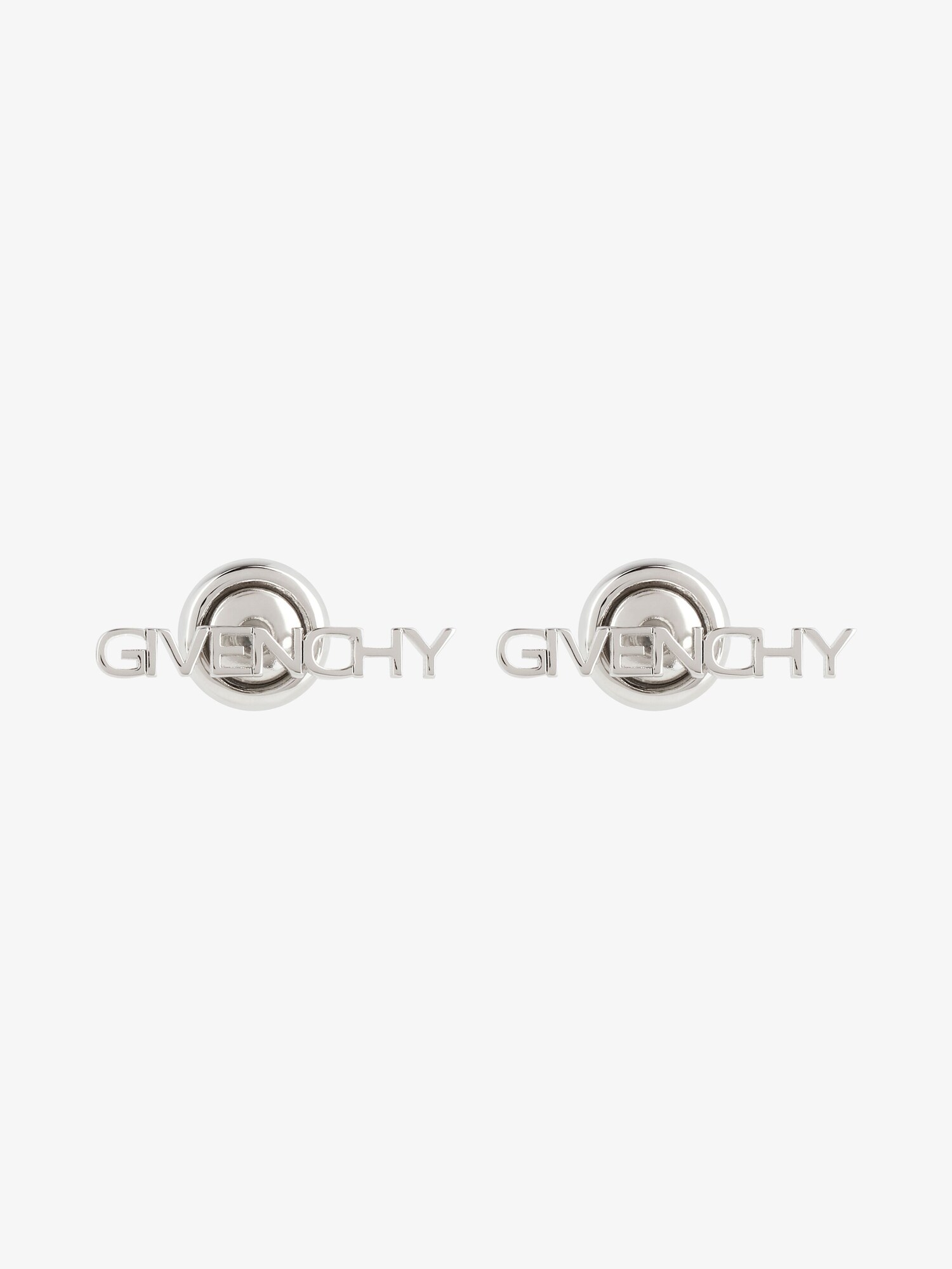 未使用】GIVENCHY 英字 なから フェイクパール イヤリング ジバンシー