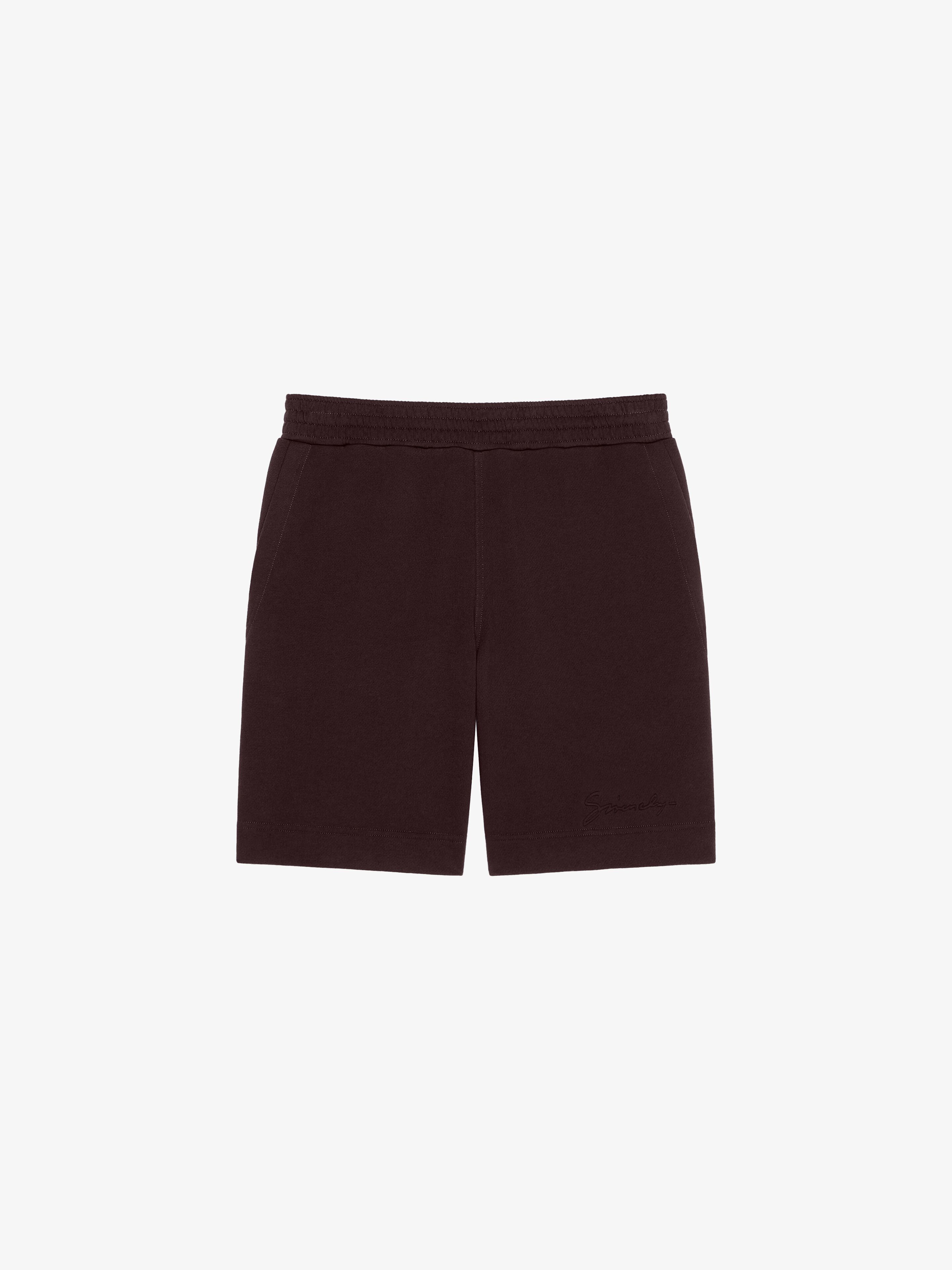 Givenchy Bermuda Shorts In Fleece - Purple - For Men- Size: L