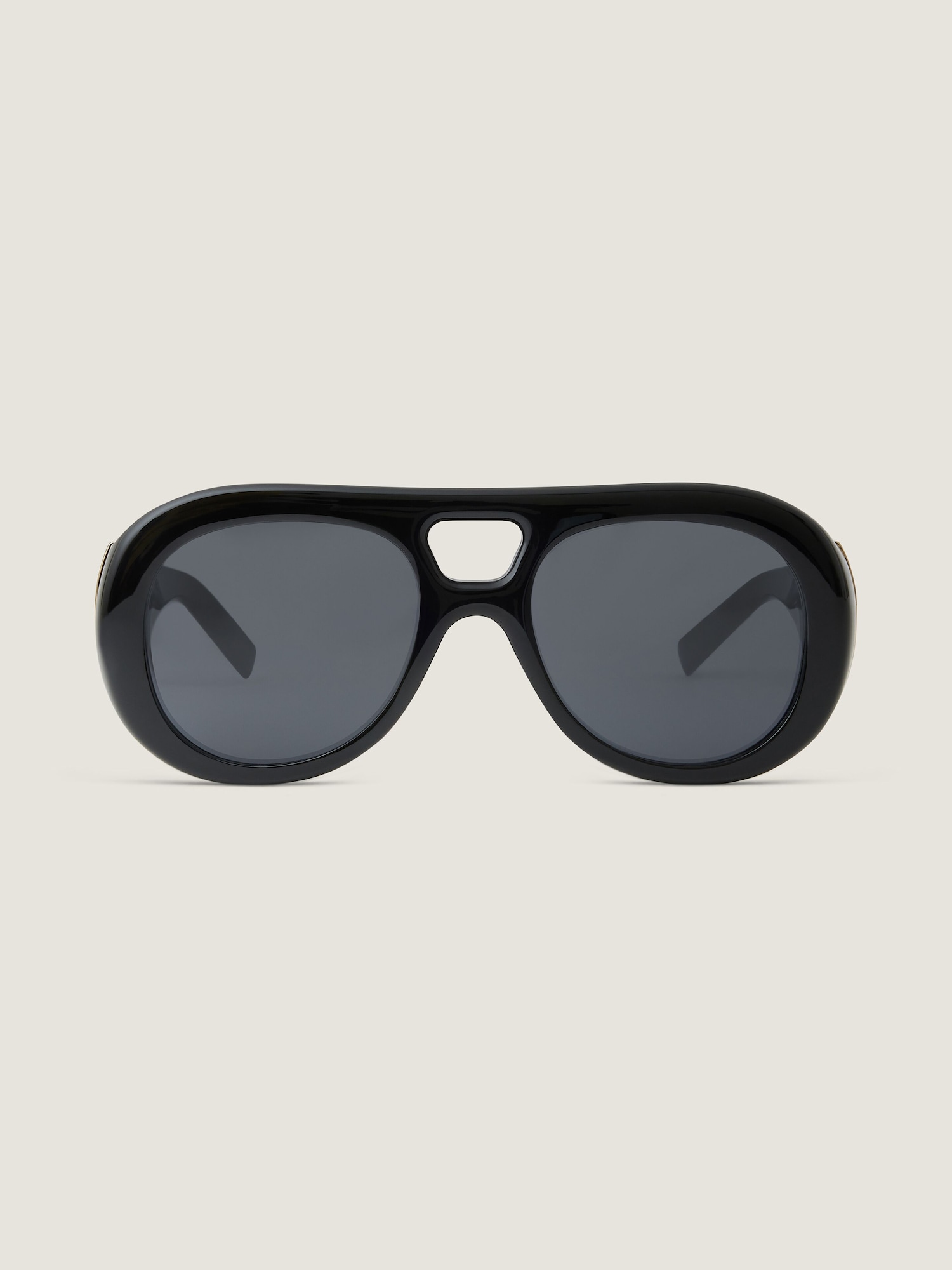 Givenchy Ivory Sunglasses with Black Lenses GIVENCHY EYEWEAR 4G Square-Frame Acetate, Silver-tone and  main image 2