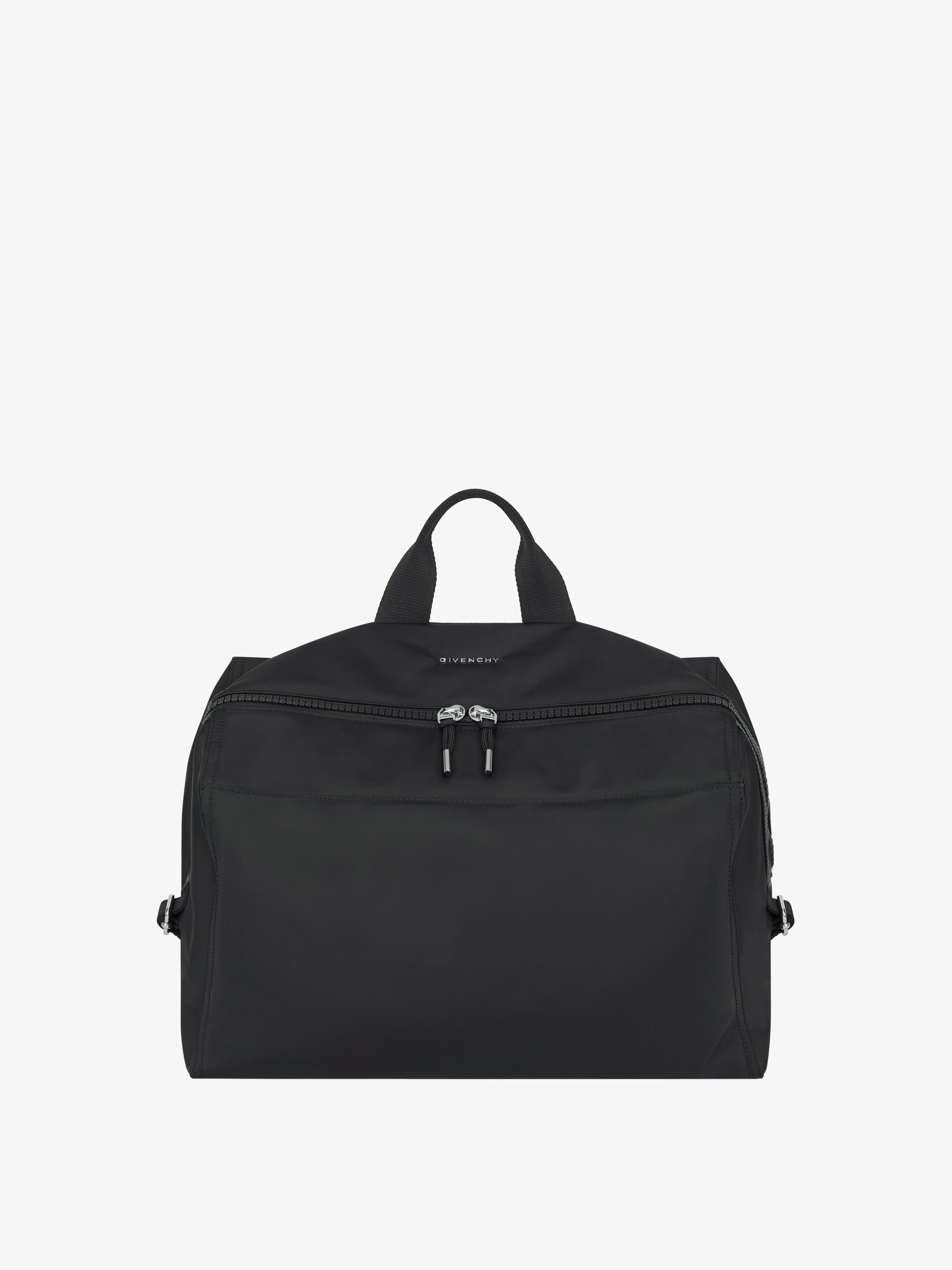 Shop Givenchy Medium Pandora Bag In Nylon In Multicolor