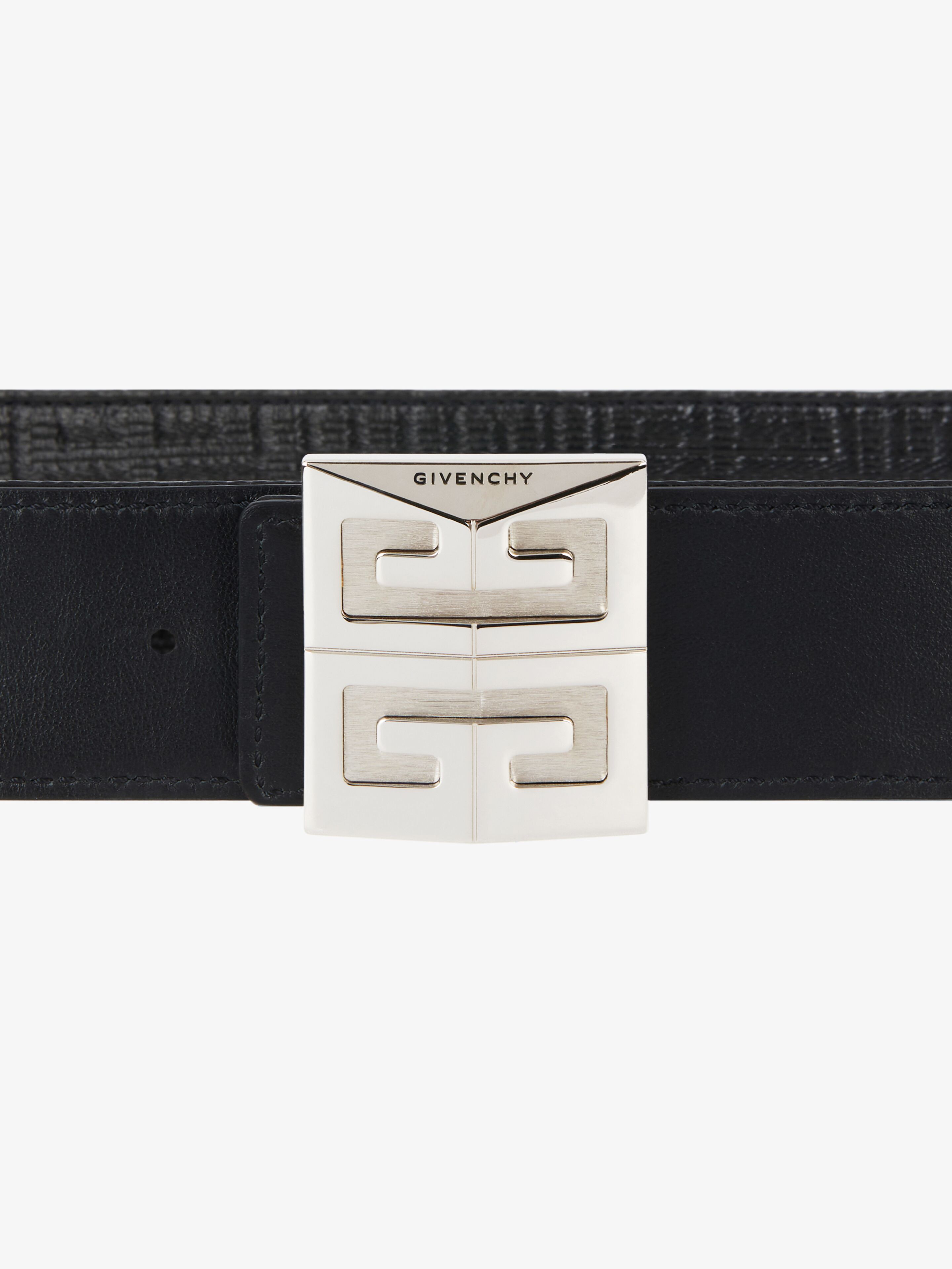 Givenchy Black 4G Reversible Belt