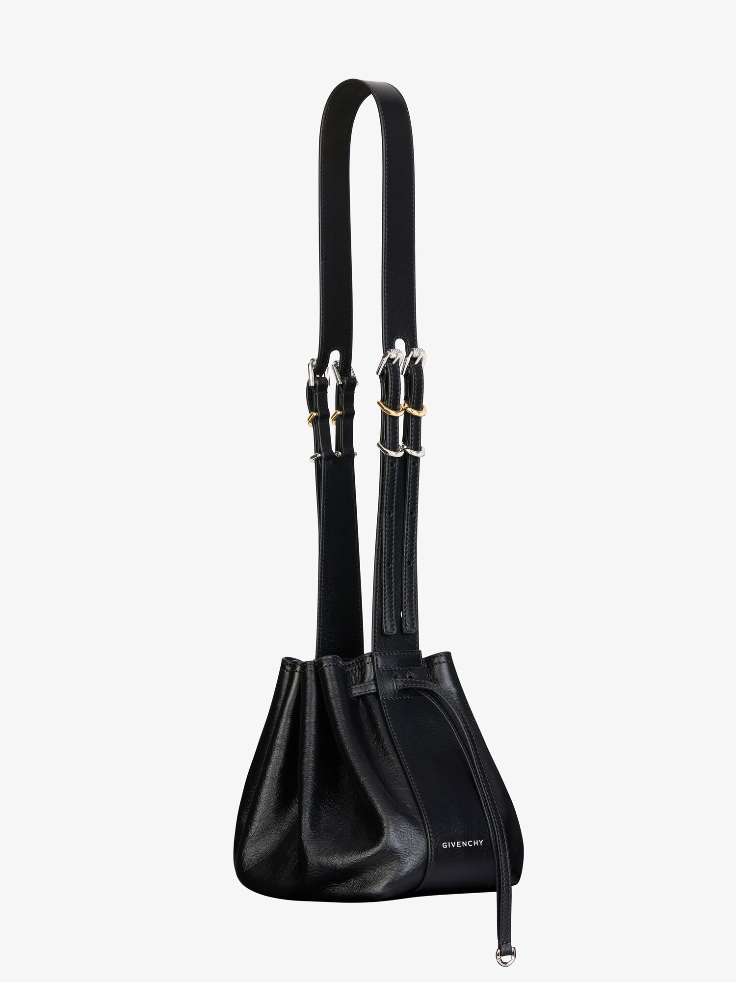 Small Pumpkin bag in leather in - black | Givenchy US