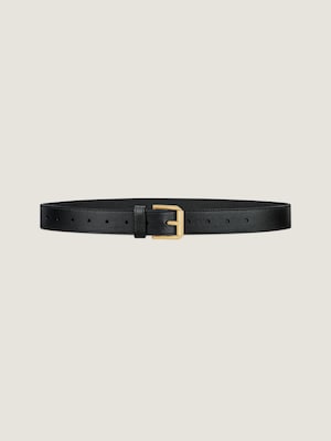 Ceinture Voyou en cuir brillant