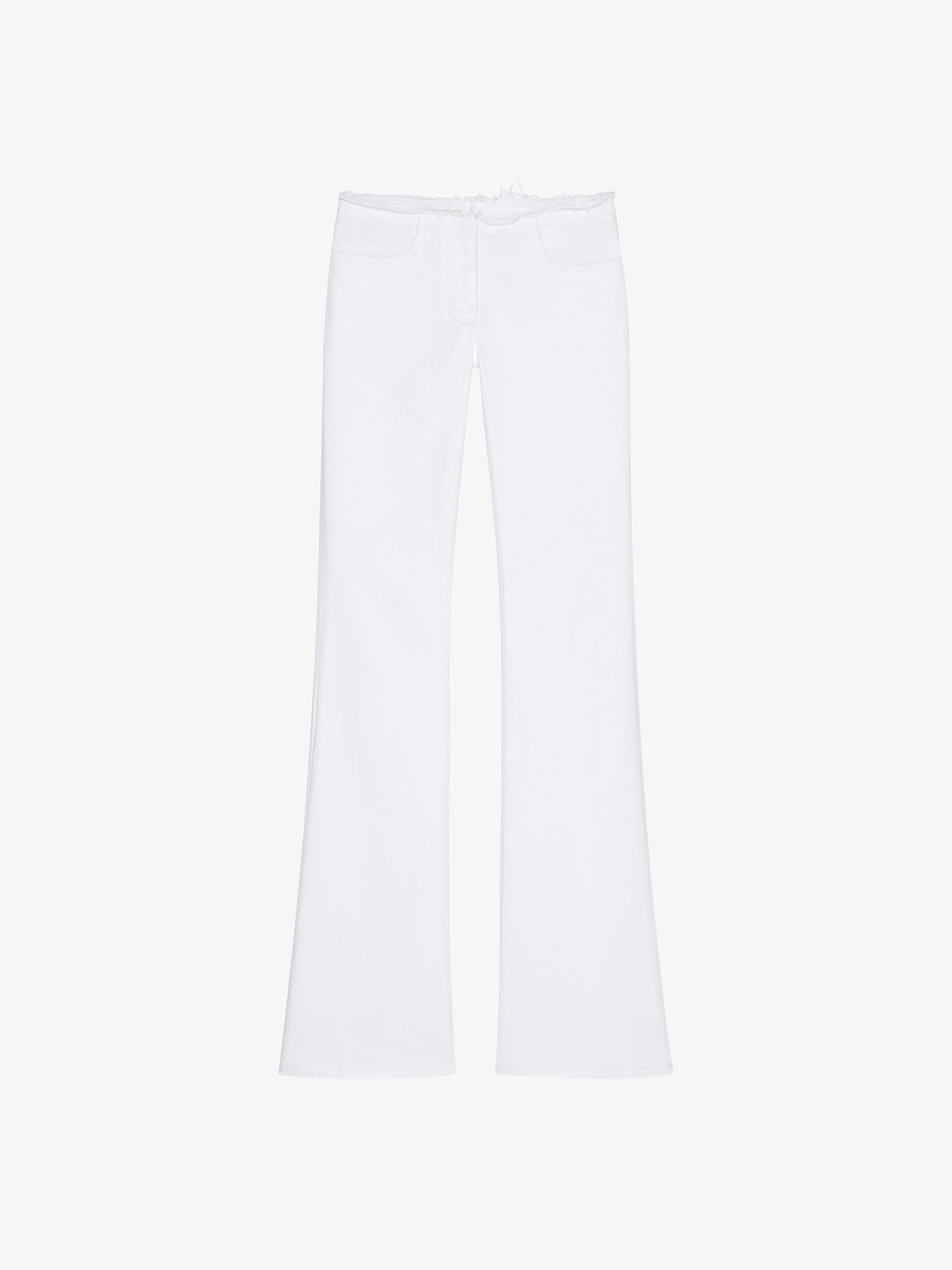 Shop Givenchy Slim Fit Jeans In Denim In White
