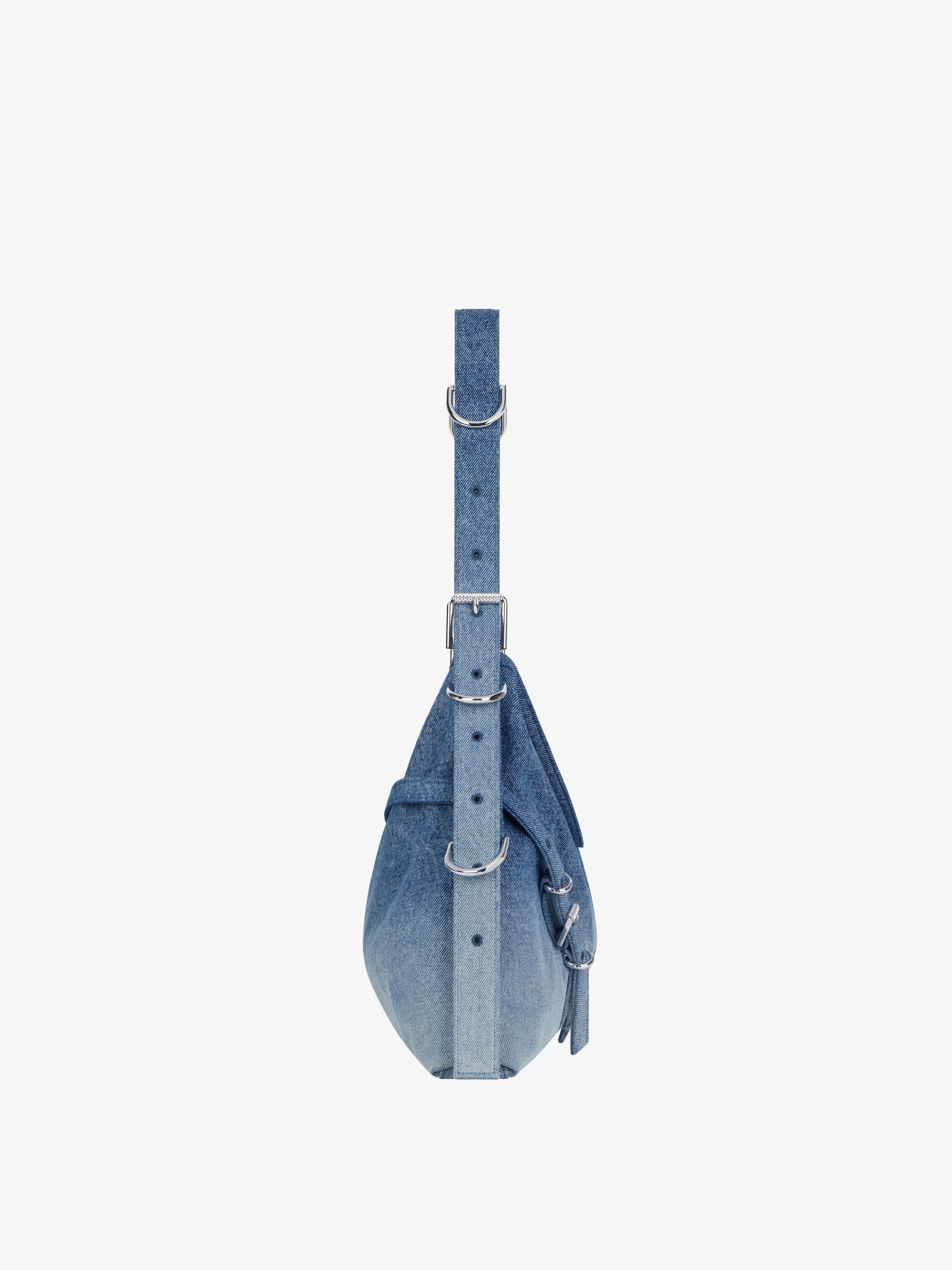 Medium Voyou bag in gradient denim | Givenchy CA | Givenchy
