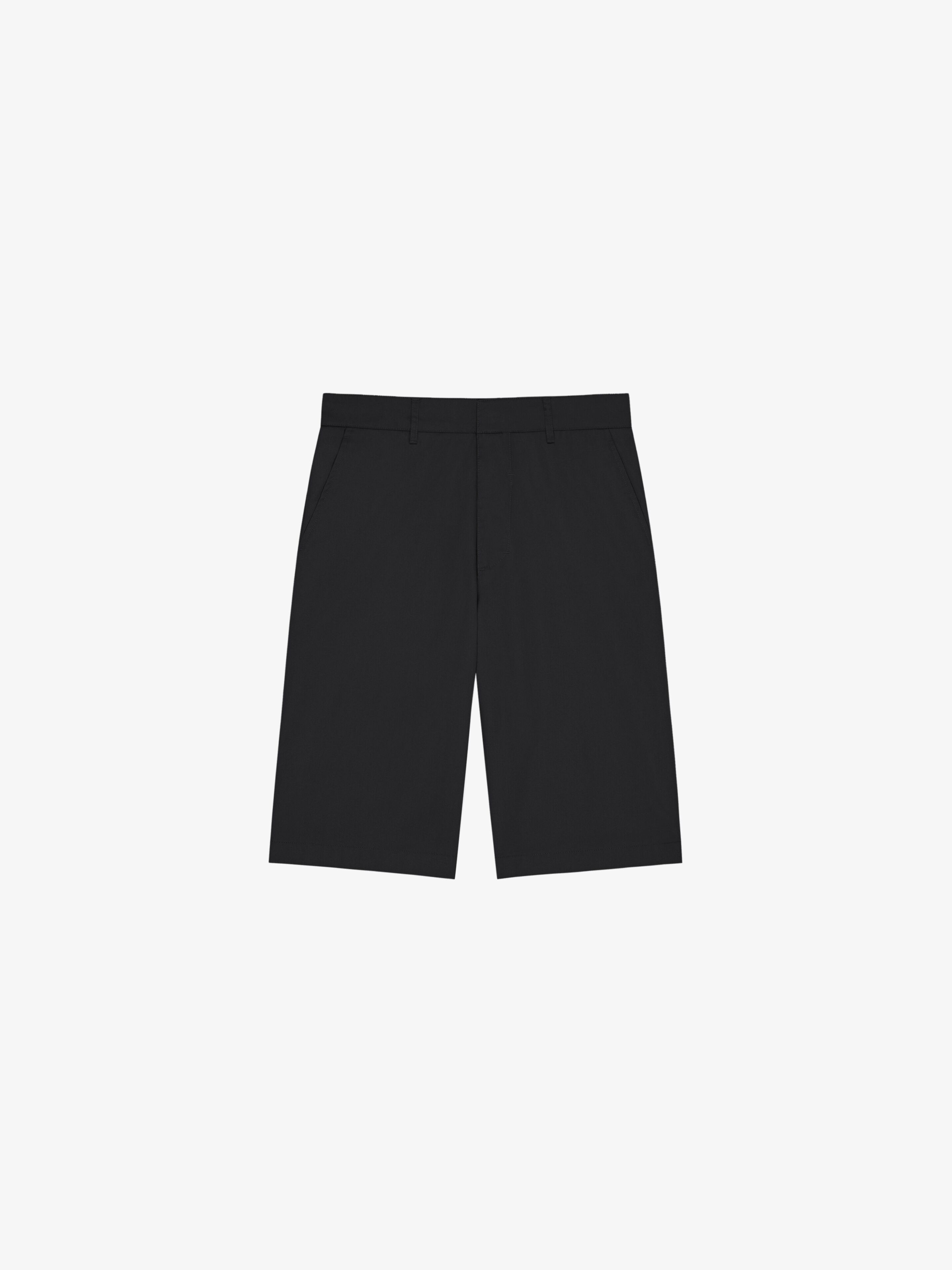 Givenchy Men's Bermuda Shorts In Cotton In Black